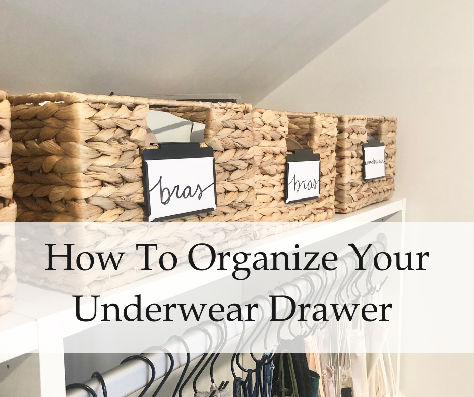 How to Organize Your Underwear Drawer — The Little Details home +