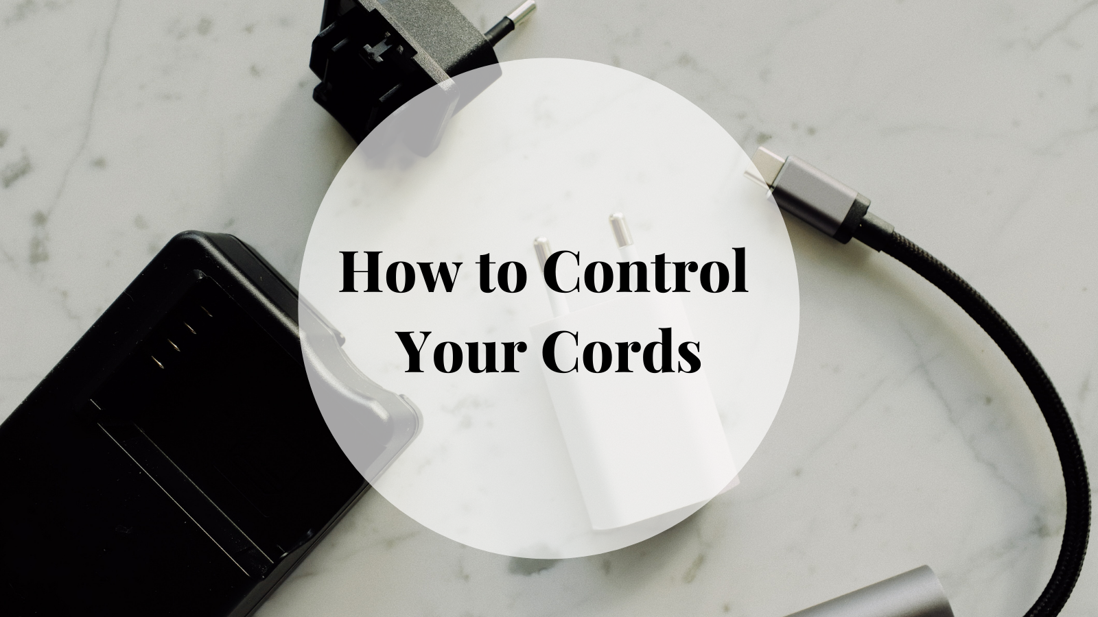 How to Control Your Cords — The Little Details home + office + digital ...