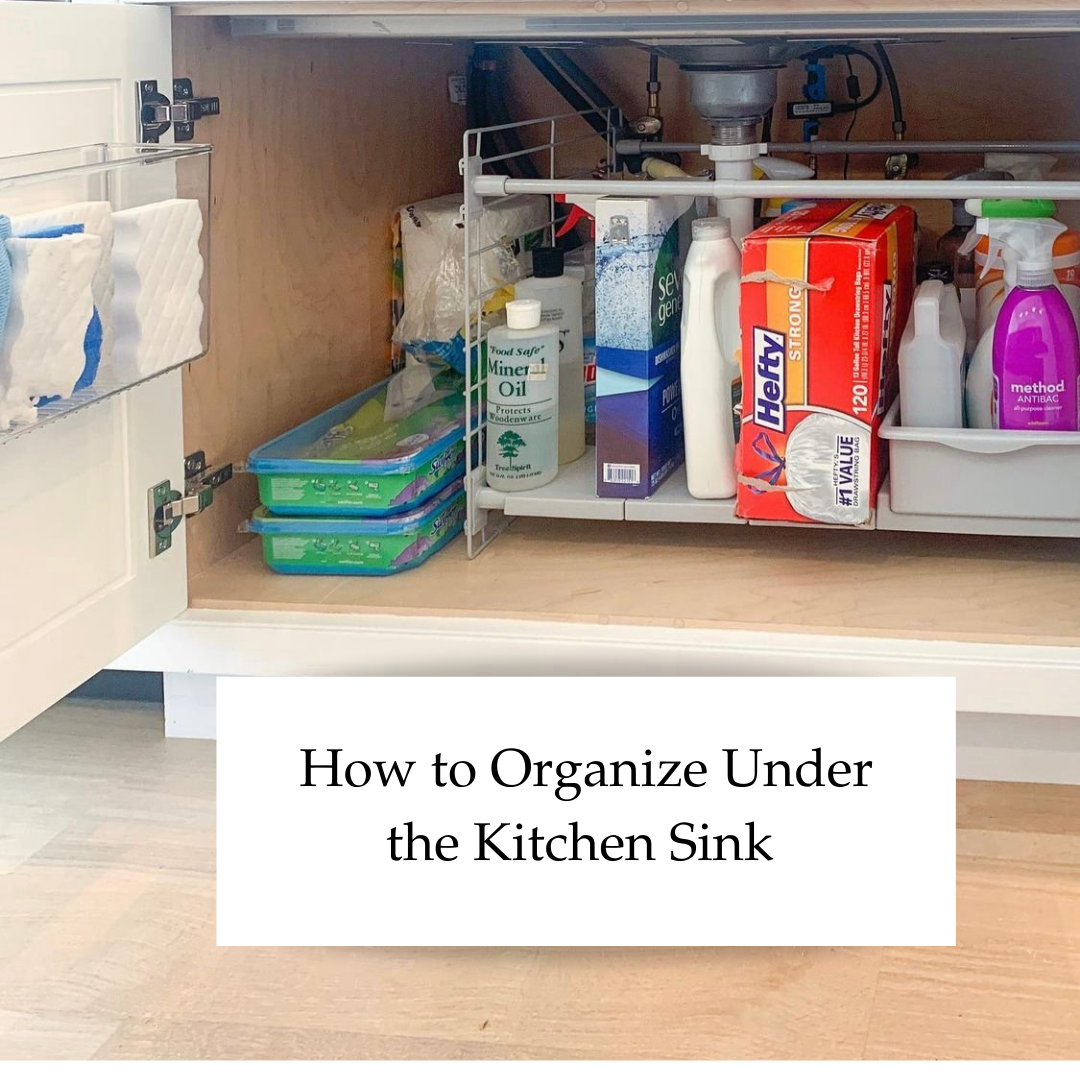 How to Organize Under Your Kitchen Sink - How to Nest for Less™