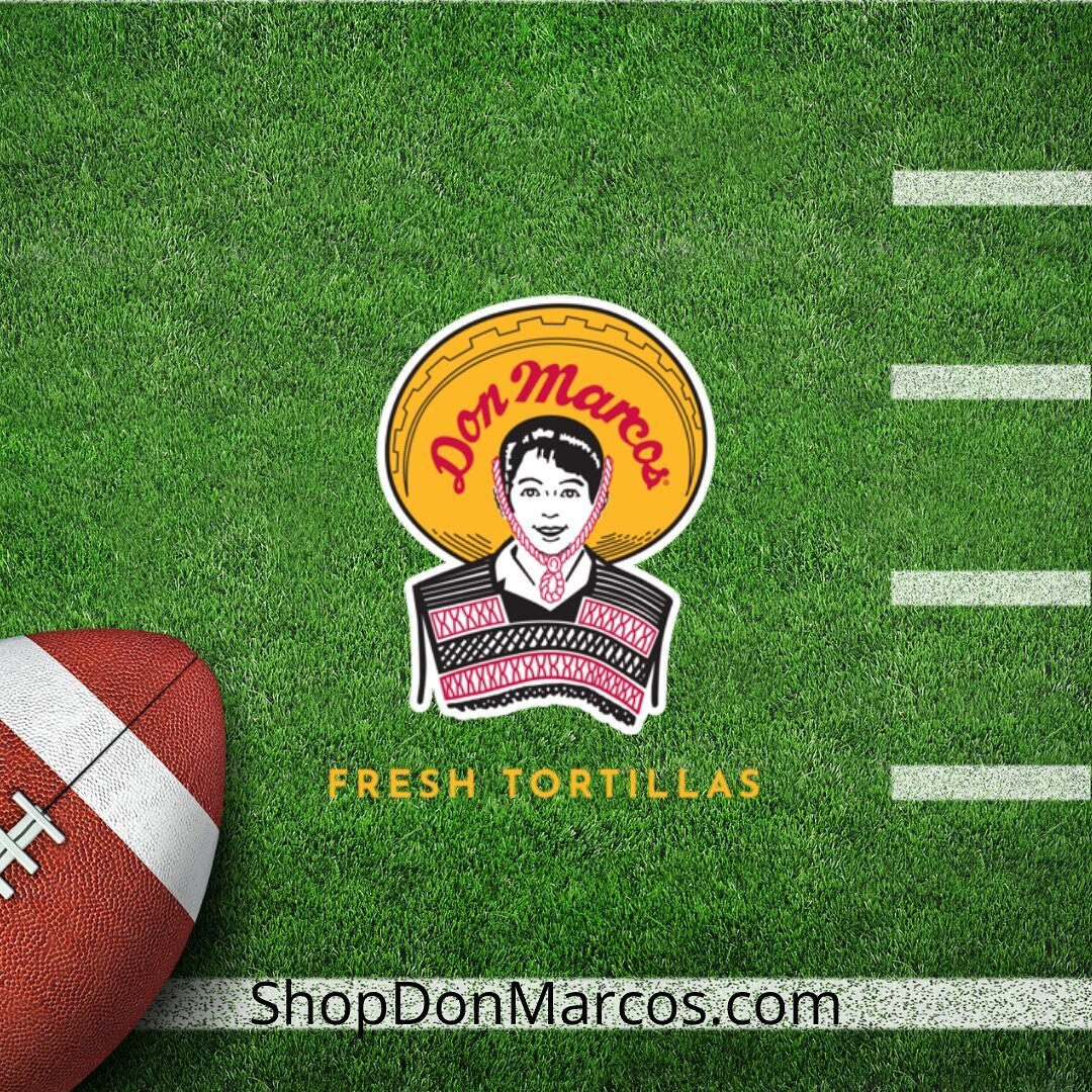 Who is watching the Super Bowl this weekend? 🌯🌮

ShopDonMarcos.com

#donmarcostortillas #donmarcos  #superbowl2021 #superbowlfood #footballsunday #footballsnacks @nfl