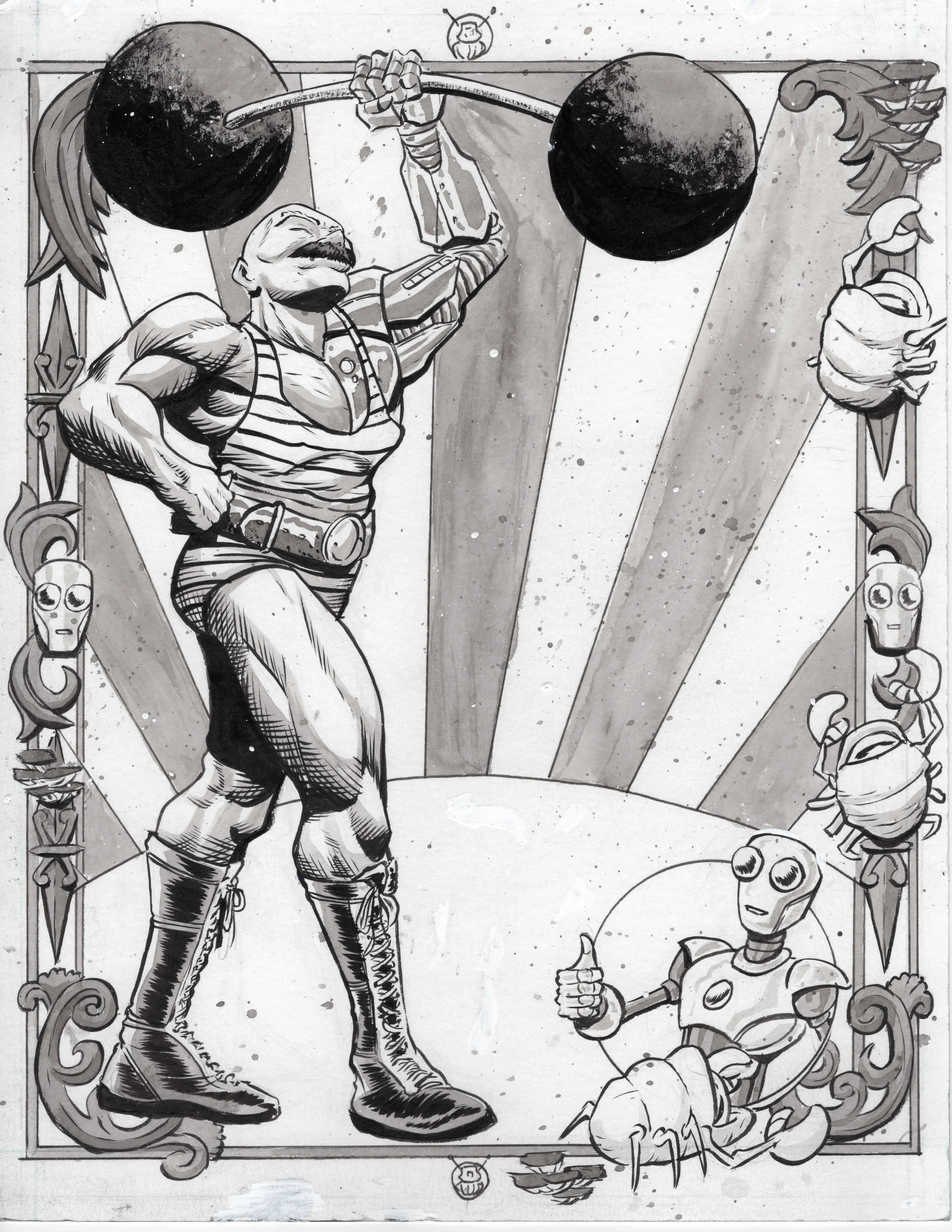 Mono Means One/ Muscle Tough Tour Poster Original