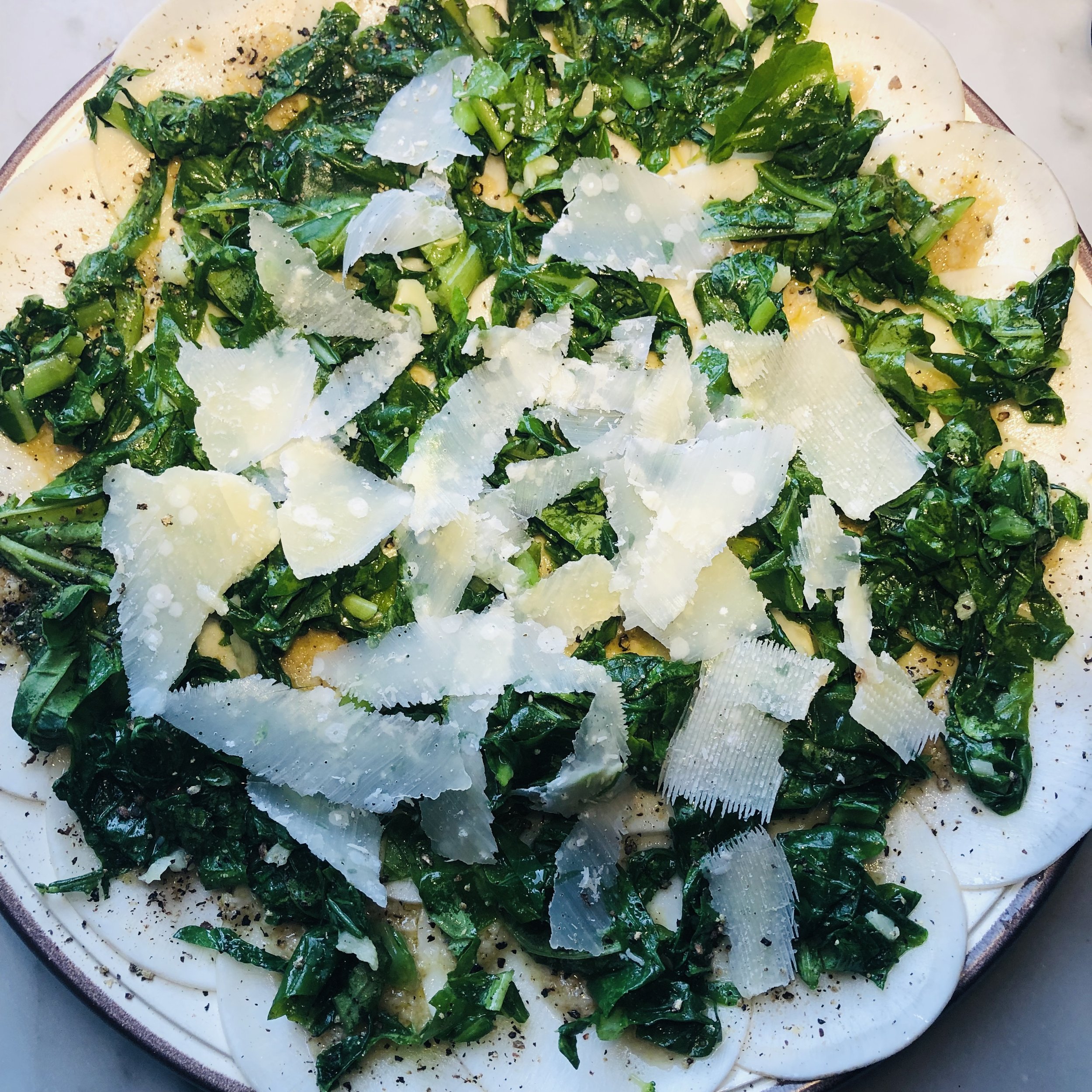 Turnip Carpaccio Tiberian Cookery The Eternal Table