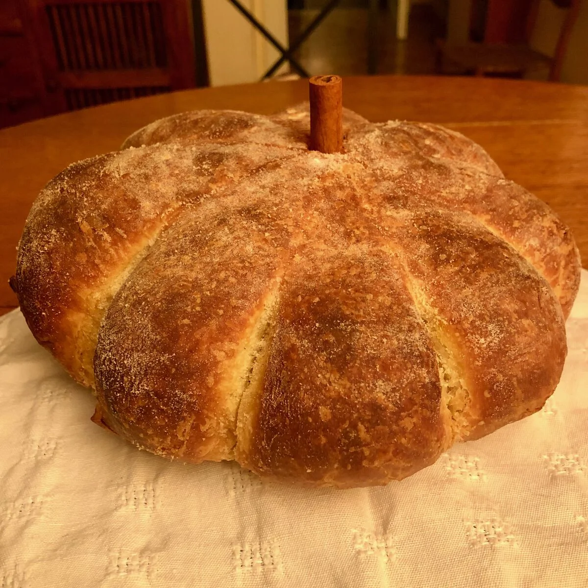 Halloween Brioche Bread
