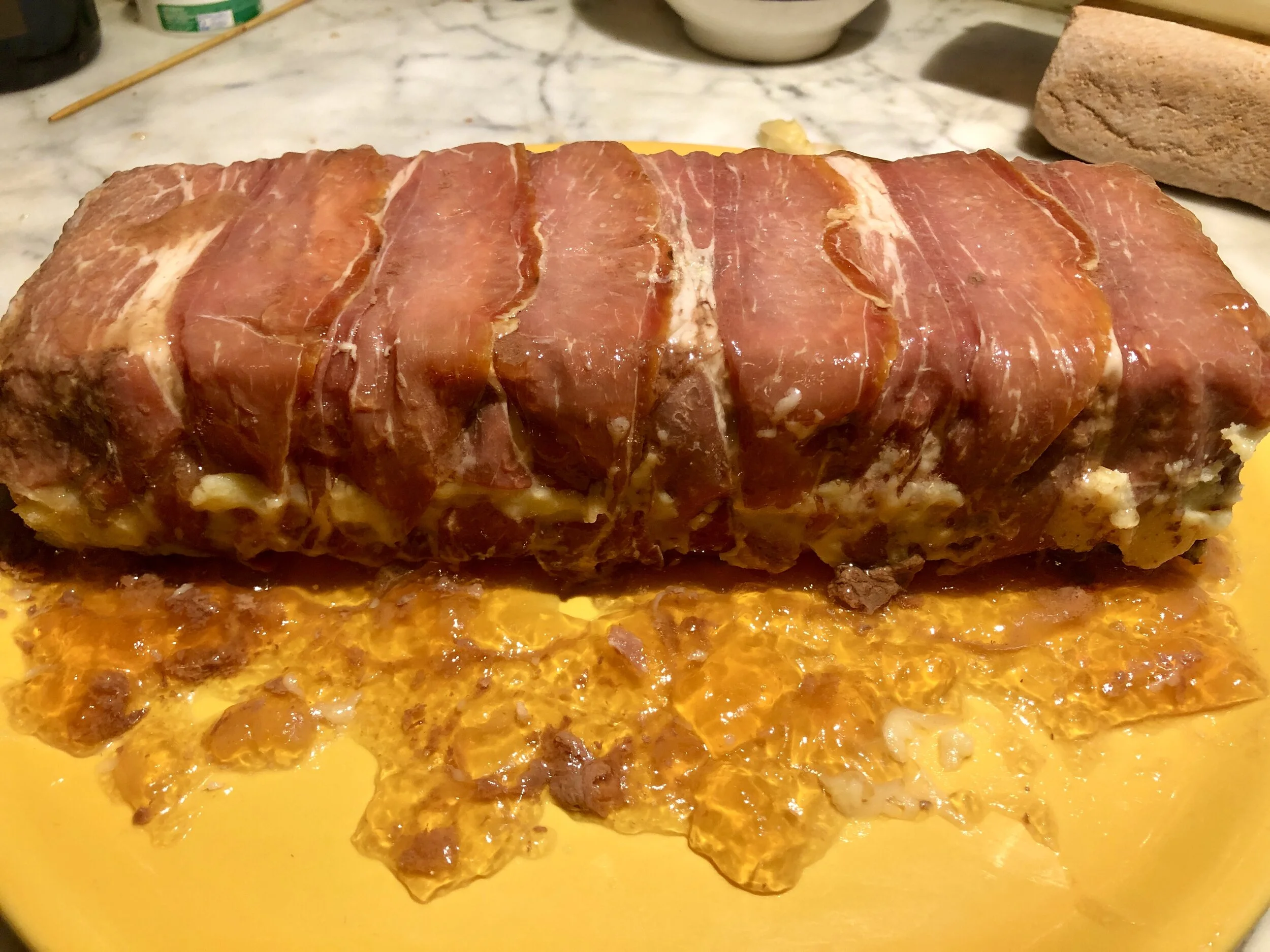 Roasted pheasant terrine with duck forcemeat — The Eternal Table