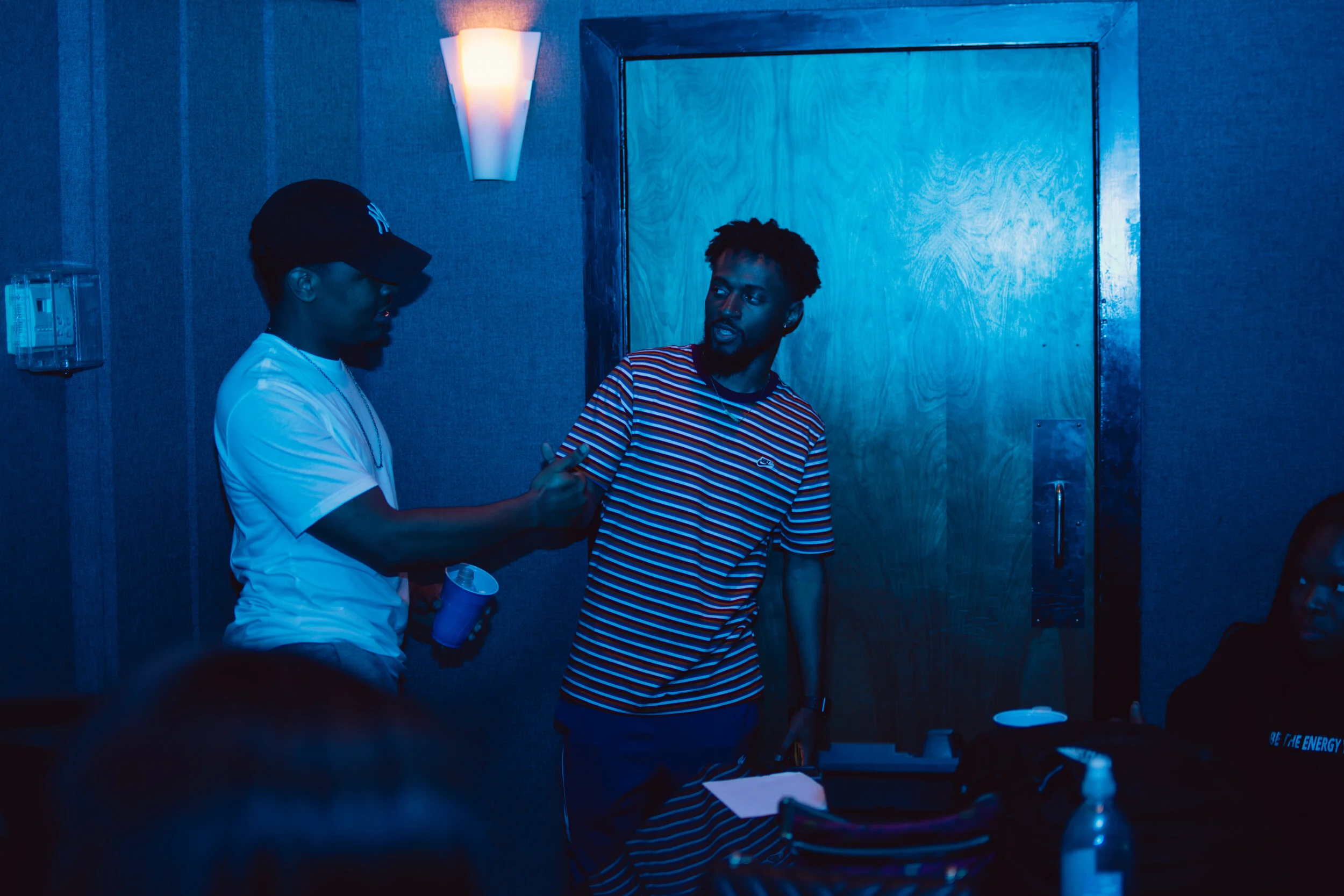 Damone Tyrell &amp; Bakari B. @ Patchwerk Studios Session #1. Photo Taken By Essence Ransome.