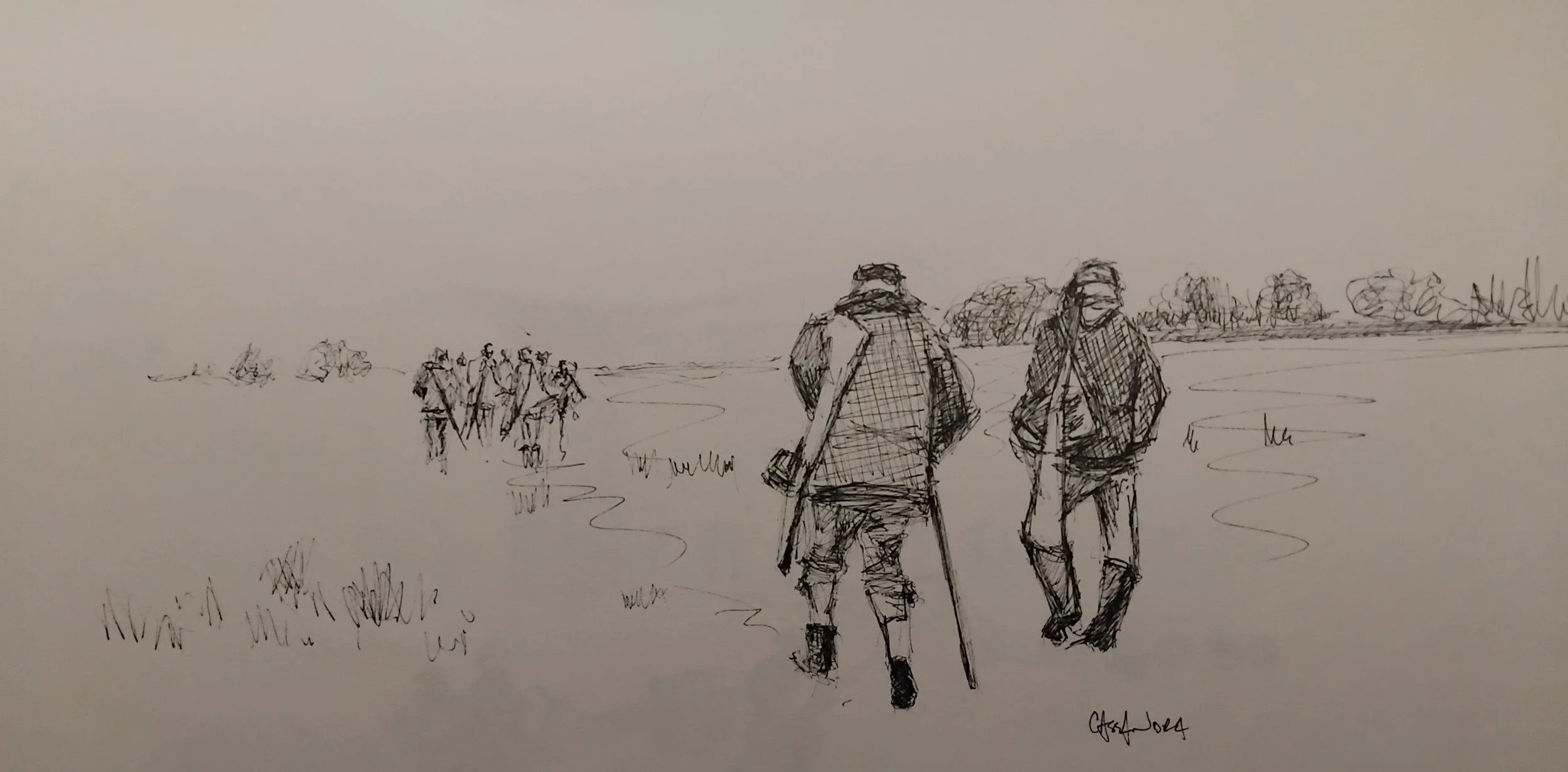 'Hanging Back' £125