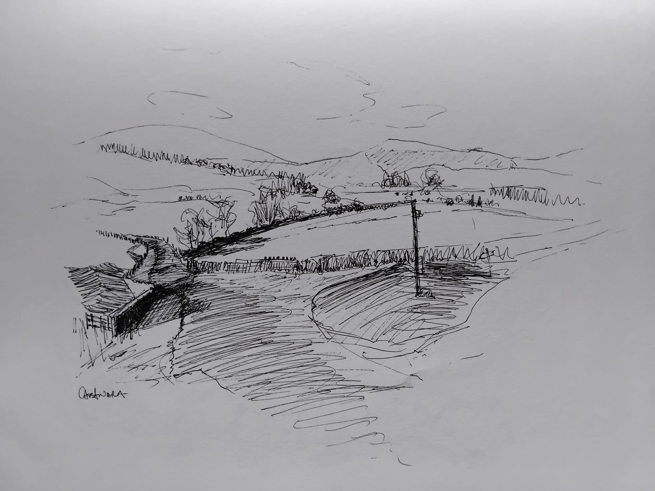 'The Perfect Place to Pull In' £125