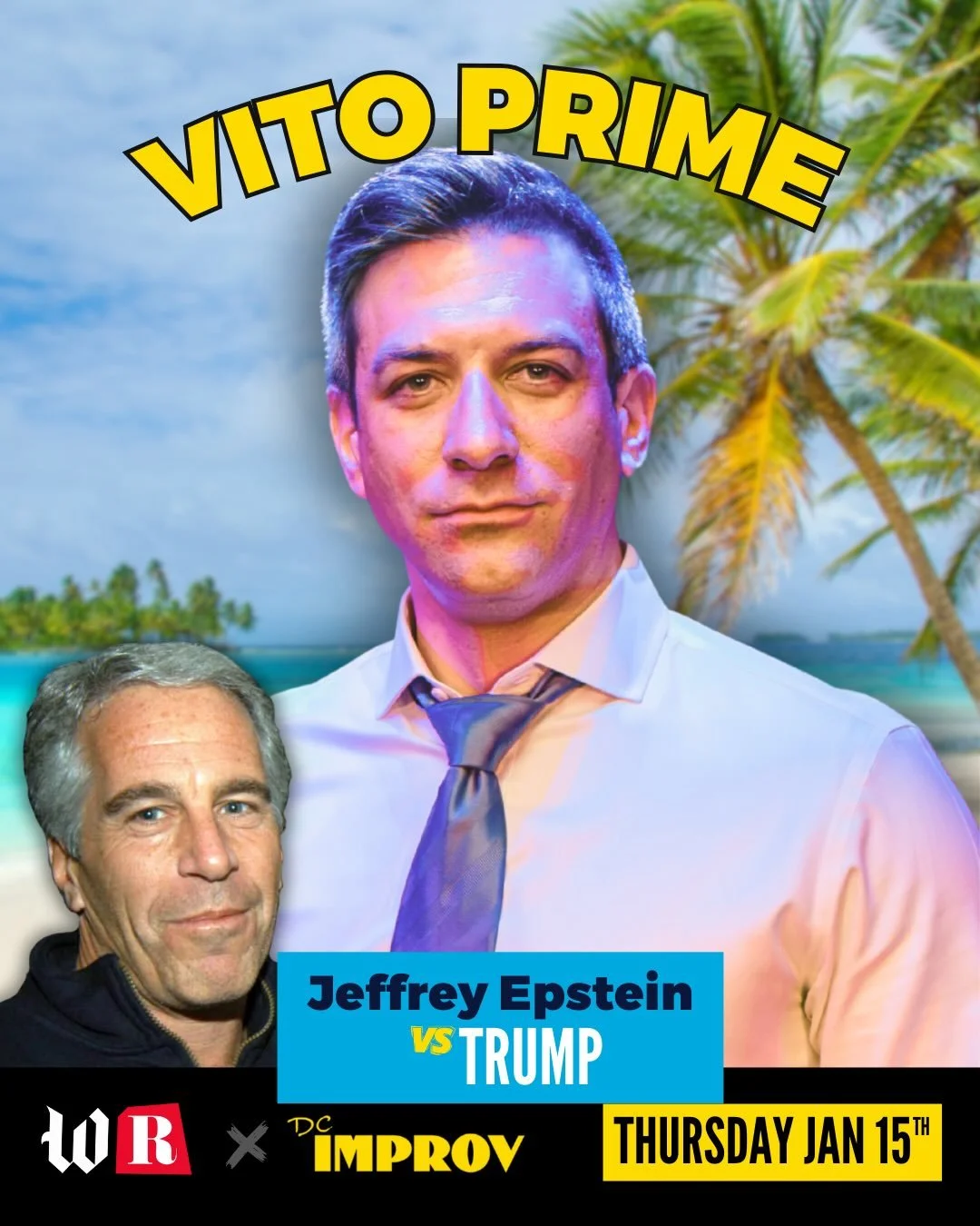 Bring an old friend this Thursday to the DC Improv.  Hit the link in our bio before we sell out again. 🔥🇺🇸w/ @vitoprimecomedy and @sommfunnydude 
.
.
.
.
.
#dcimprov #washingtondclife #washingtondc #dmvevents