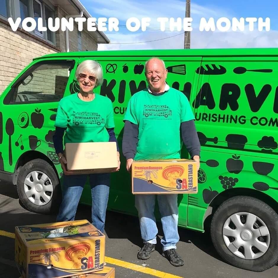 KiwiHarvest Volunteer of the month
.
Huge Congratulations to one of our foundation club members John and his wife Ankelein.
From KiwiHarvest November newsletter:
.
Food rescue hero double pack, Ankelein and John have been supporting our North Shore h