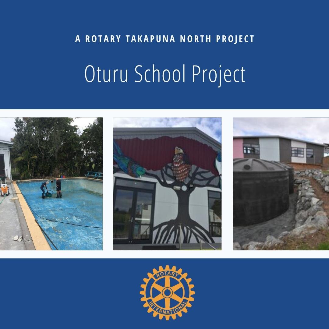 A community project up North at Oturu school has seen Takapuna North Rotary help with updating the school following Principal Fraser Smith&rsquo;s vision.