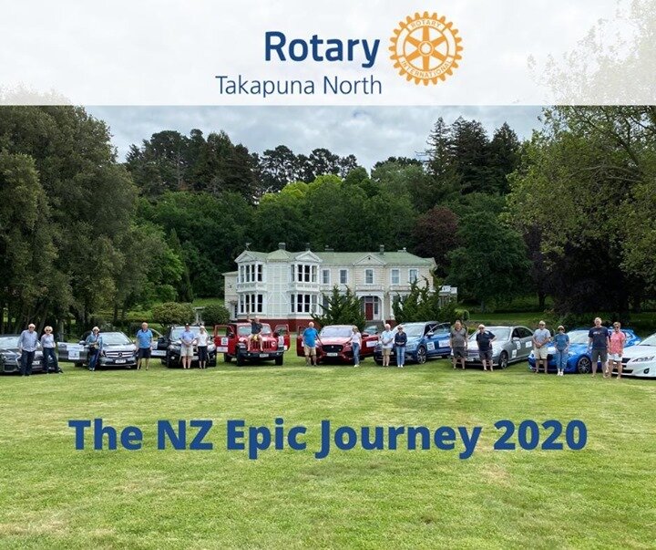 Takapuna North Rotary in action during the North Island Epic Car Tour, raising funds for Hospice and Life Education Trust.⁠
⁠
Travelling the less-trodden roads of NZ, raising funds for Hospice and Life Education Trust, Rotarian camaraderie and witnes