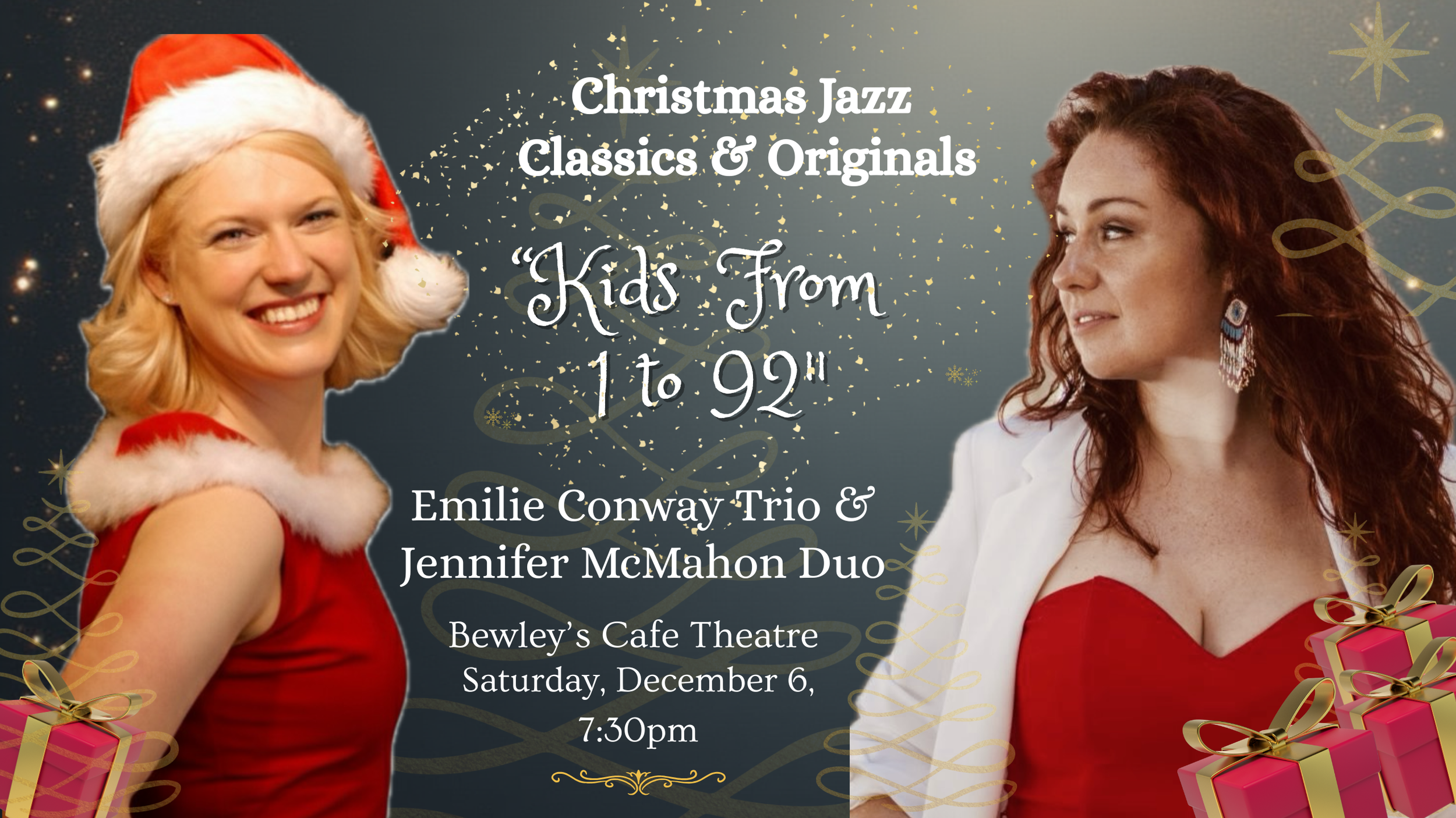 "Kids from 1 to 92" Christmas Jazz &amp; Originals Concert 