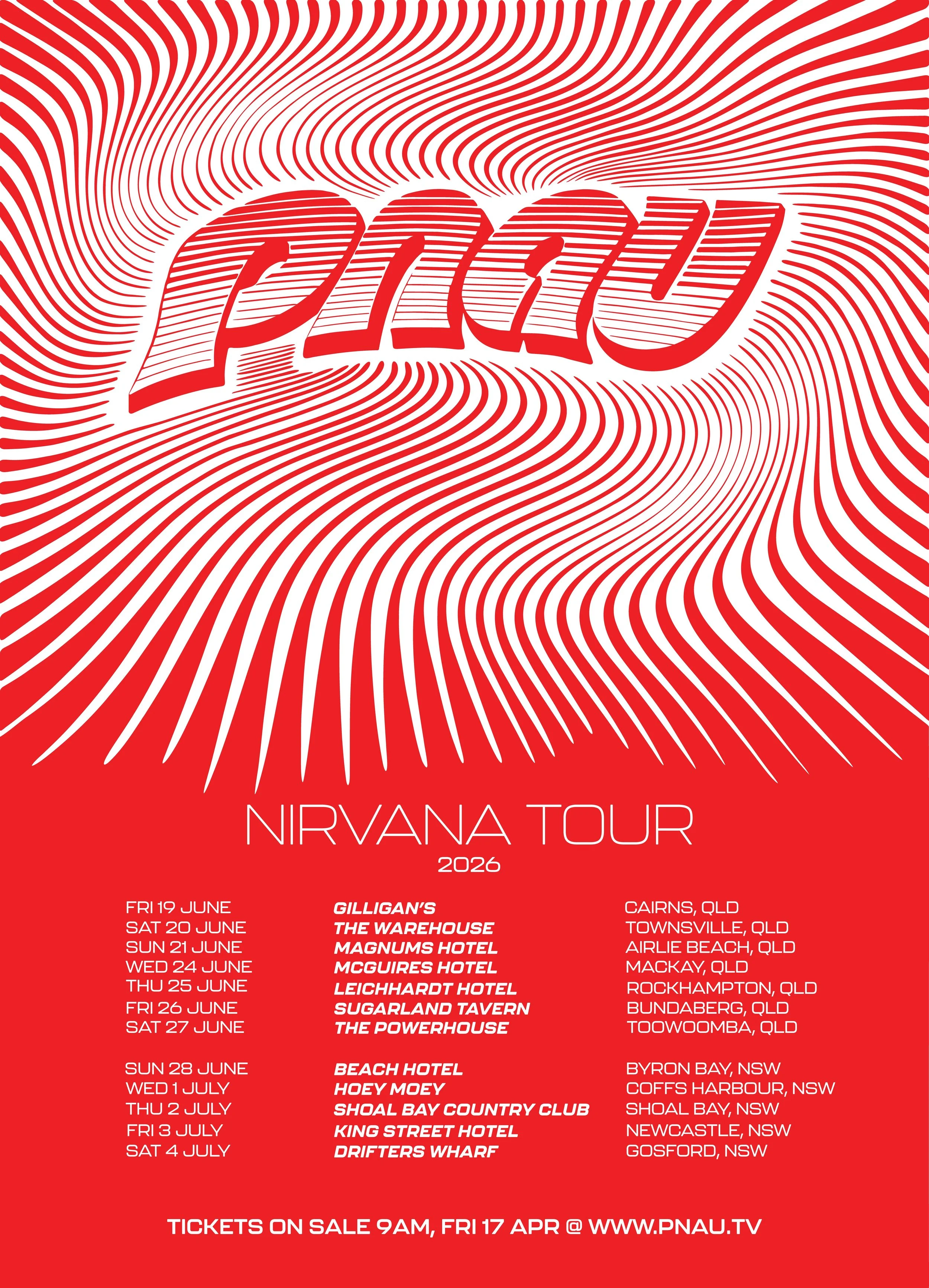 PNAU - Nirvana Tour 