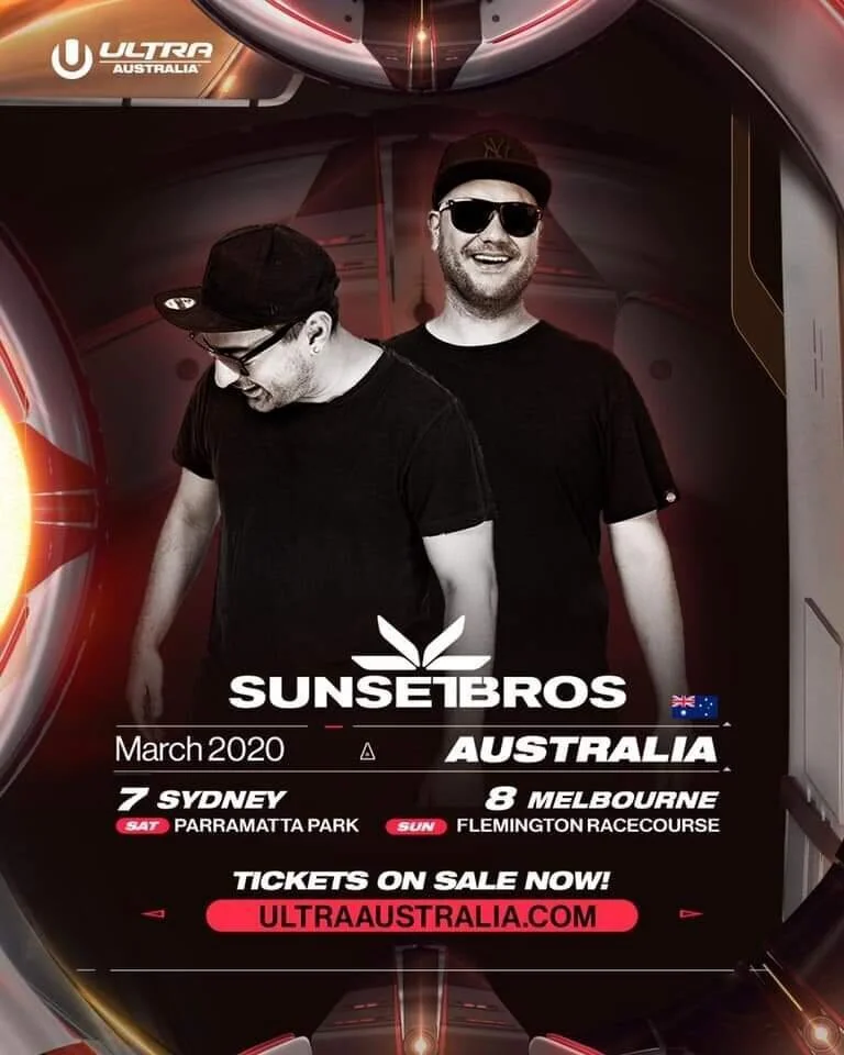 SUNSET BROS ARE HERE TO ‘F#*KING PARTY’