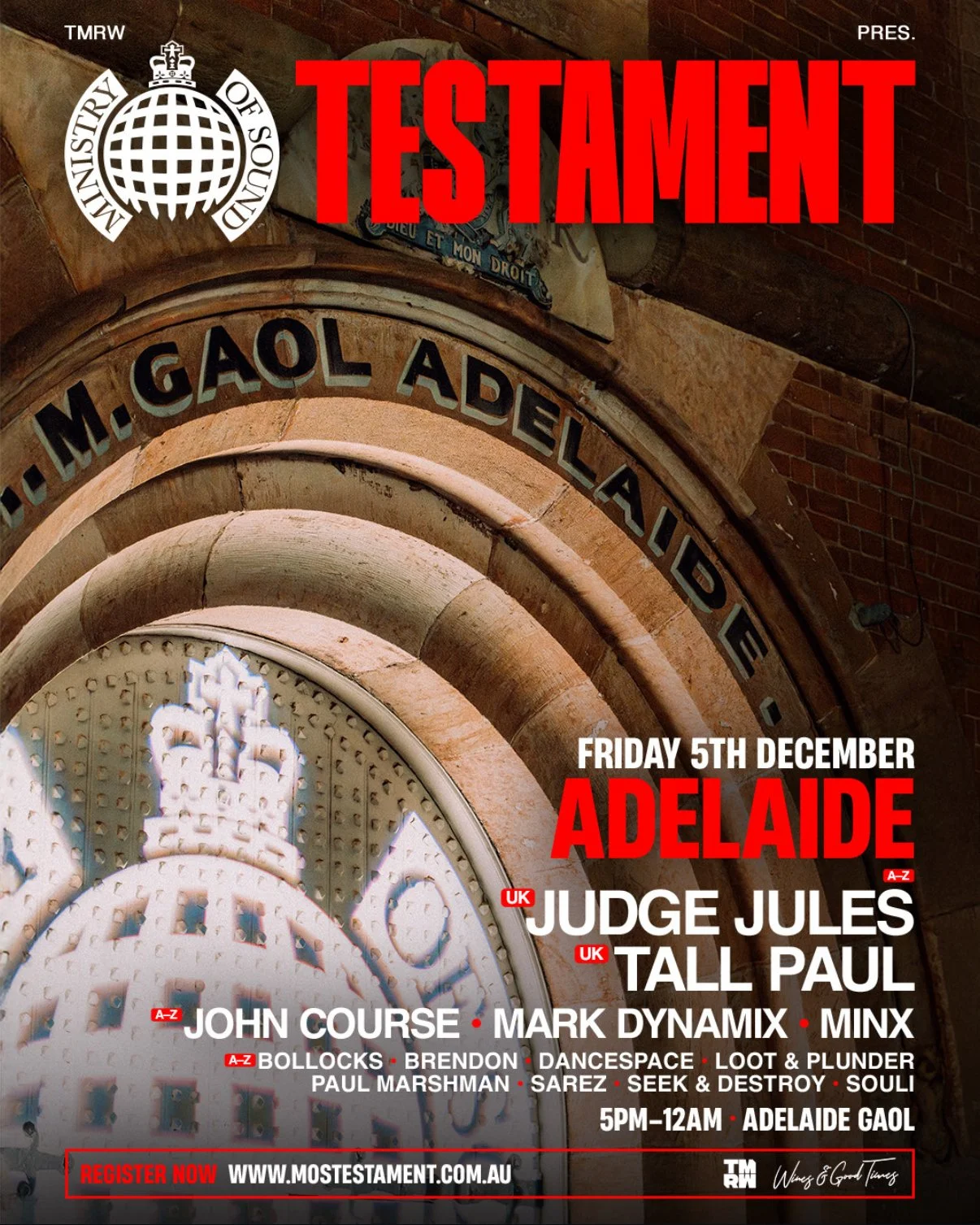 Ministry Of Sound - Testament