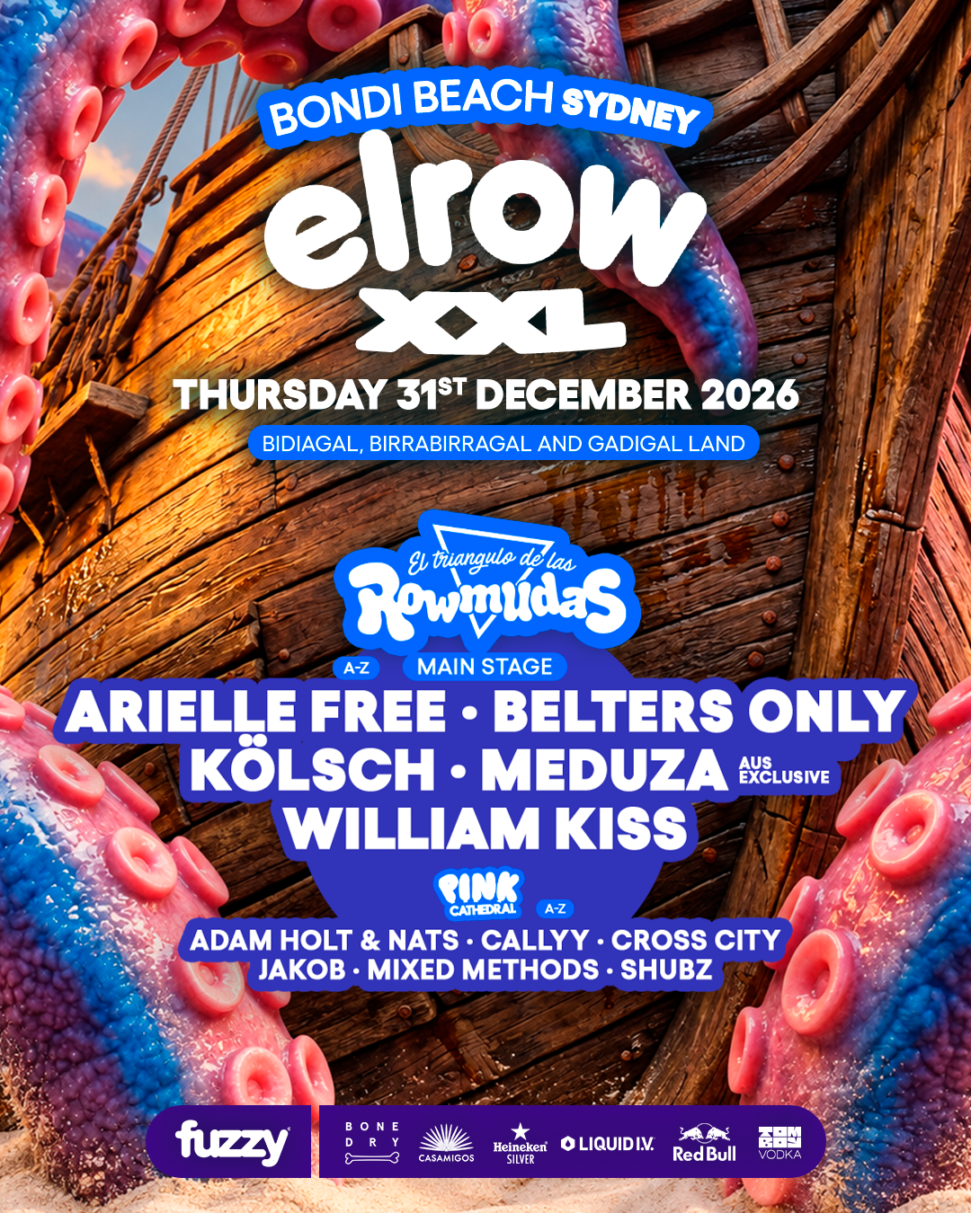 From Spain to Sydney - elrow XXL 