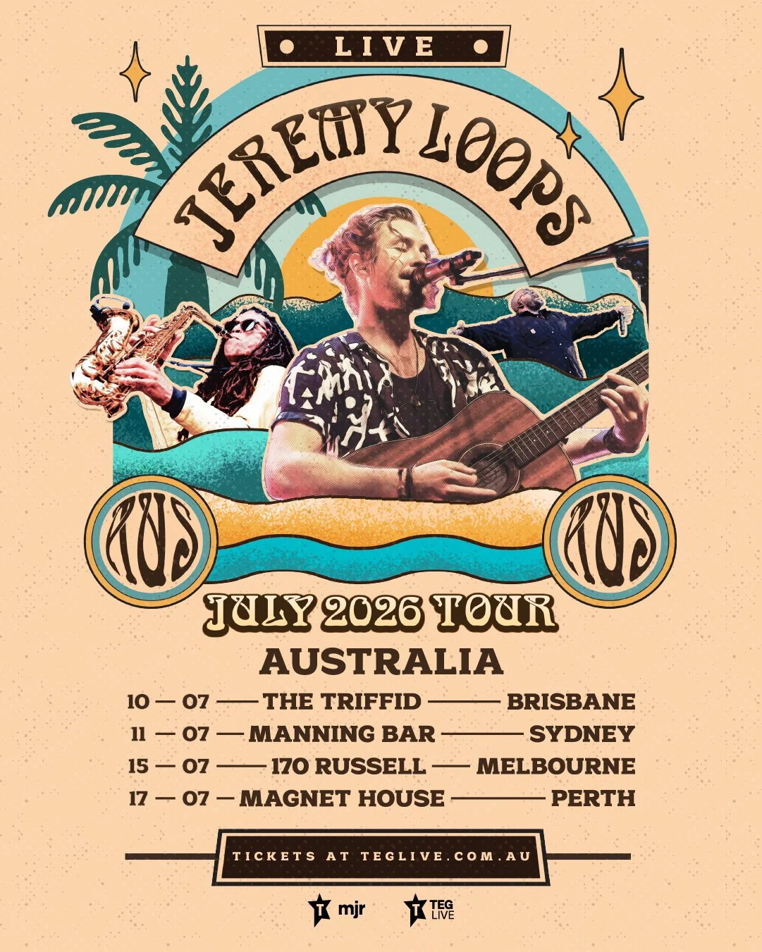 Jeremy Loops - July 2026 Tour