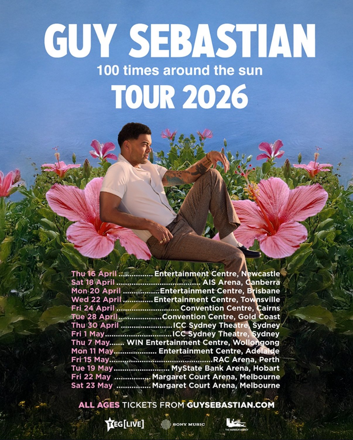 Guy Sebastian - 100 Years Around The Sun 