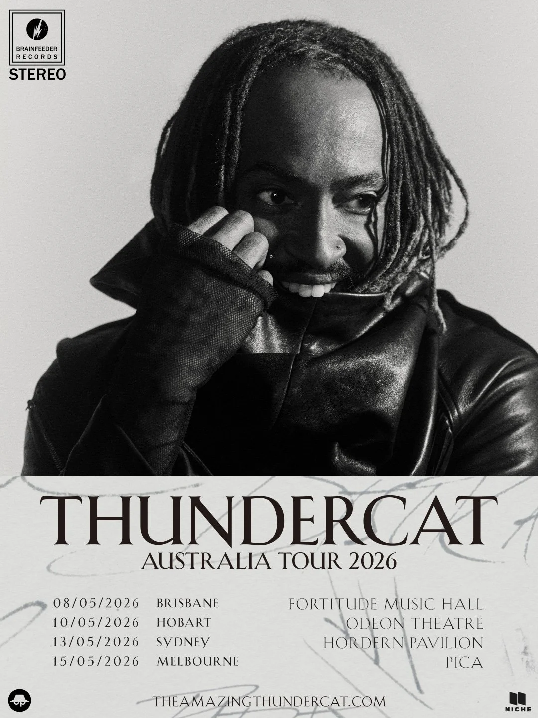 Thundercat - Australia Tour 2026 