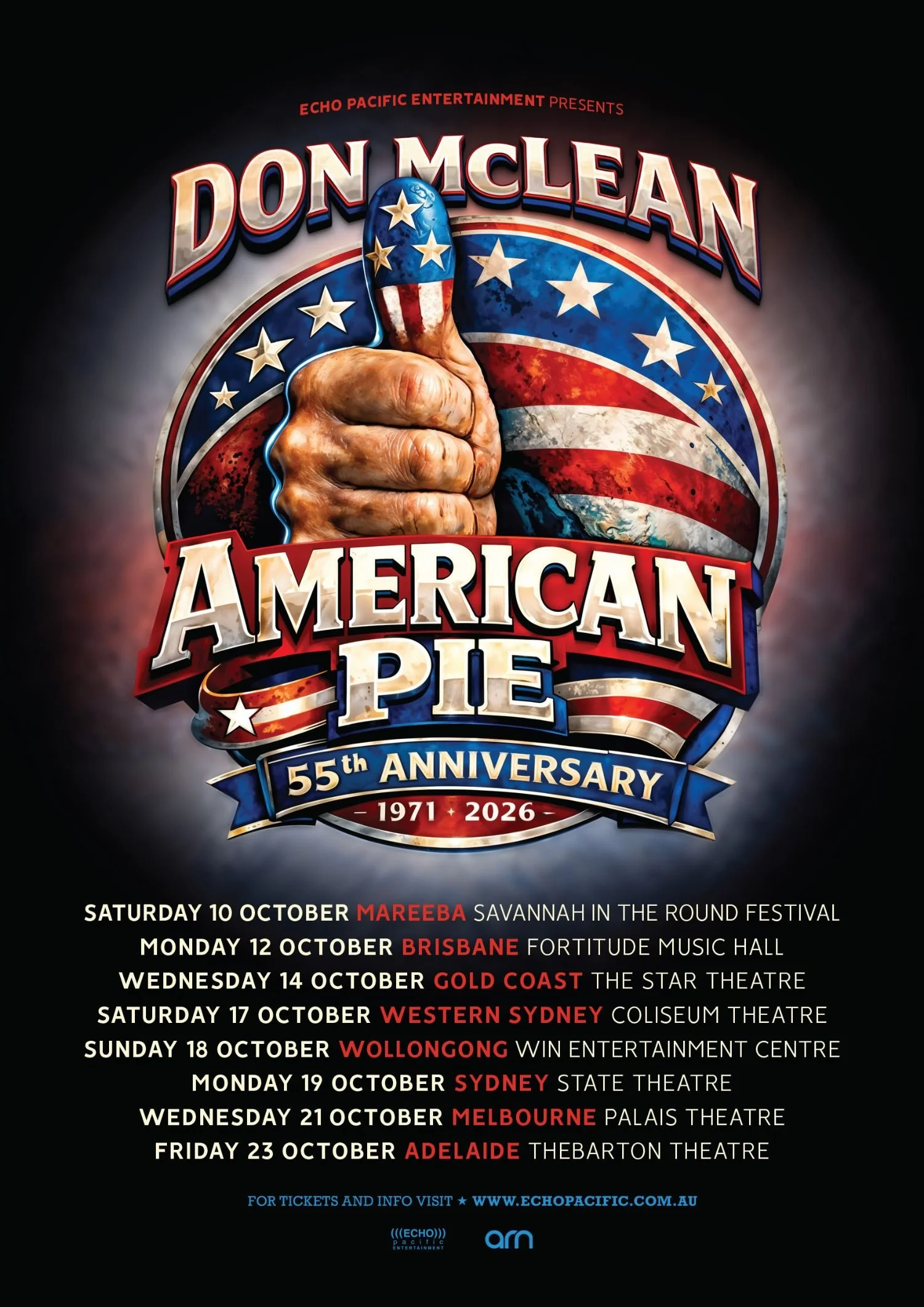 Don McLean - American Pie 55th Anniversary Tour