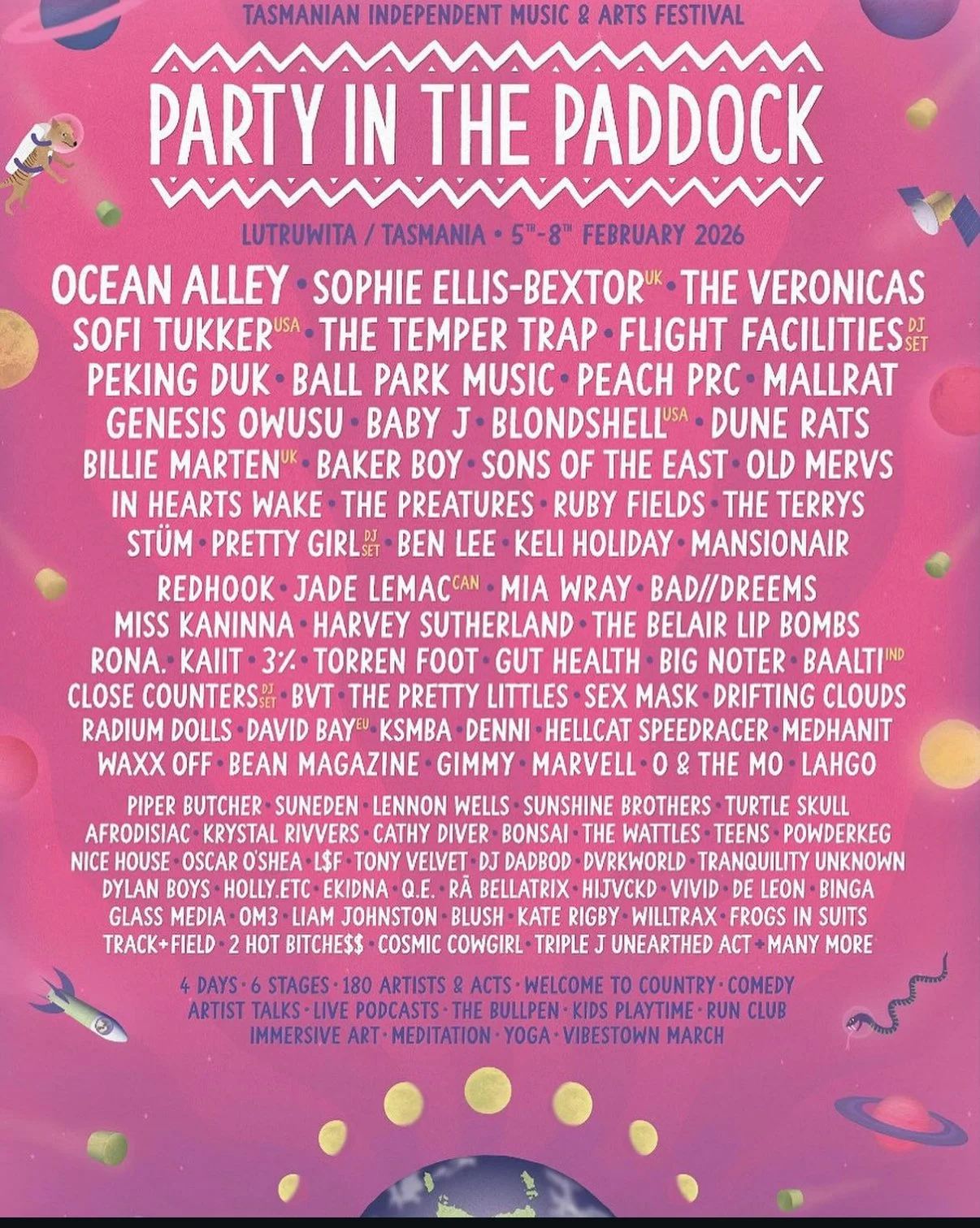 Party In The Paddock 2026 