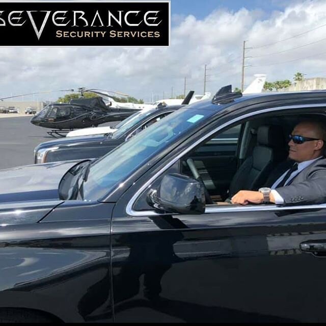 What a great day. 2 separate details that were tied together from 2 different cities. A large scale event coordinated by Severance Security Services West Palm Beach with 21 agents greeted Severance- Miami when we brought the client up for the event. 