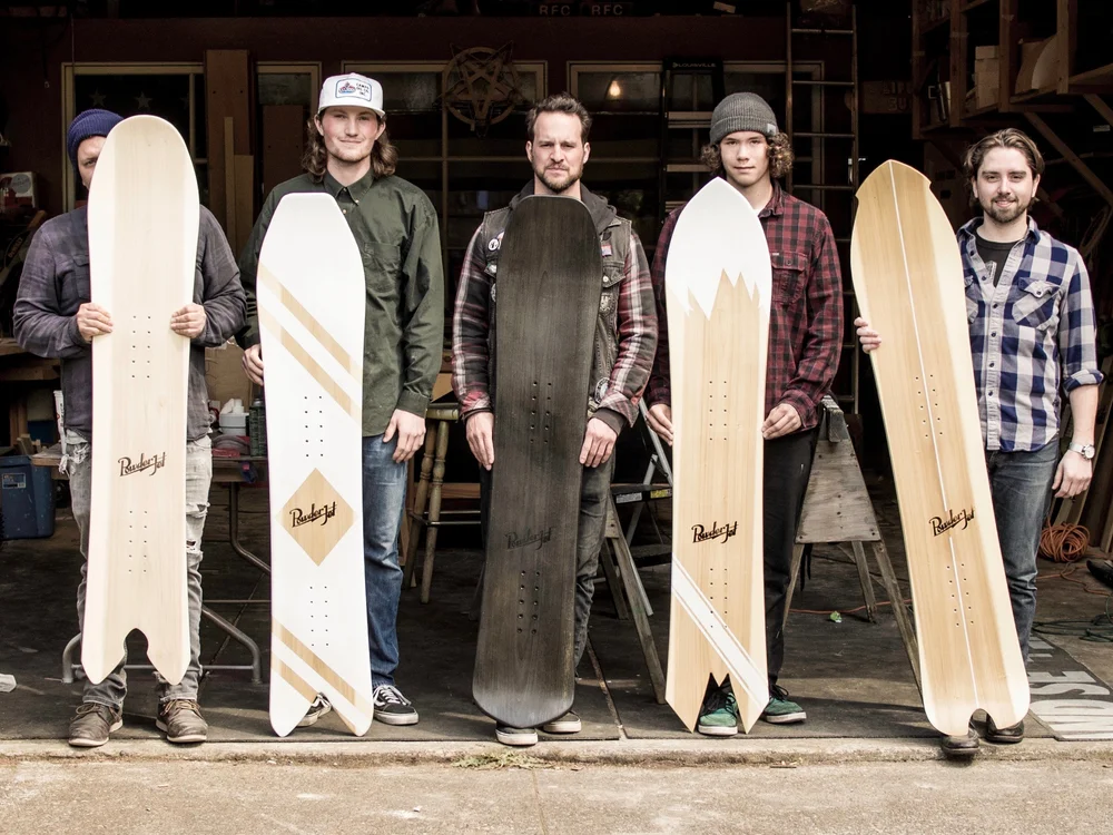 PowderJet Snowboards