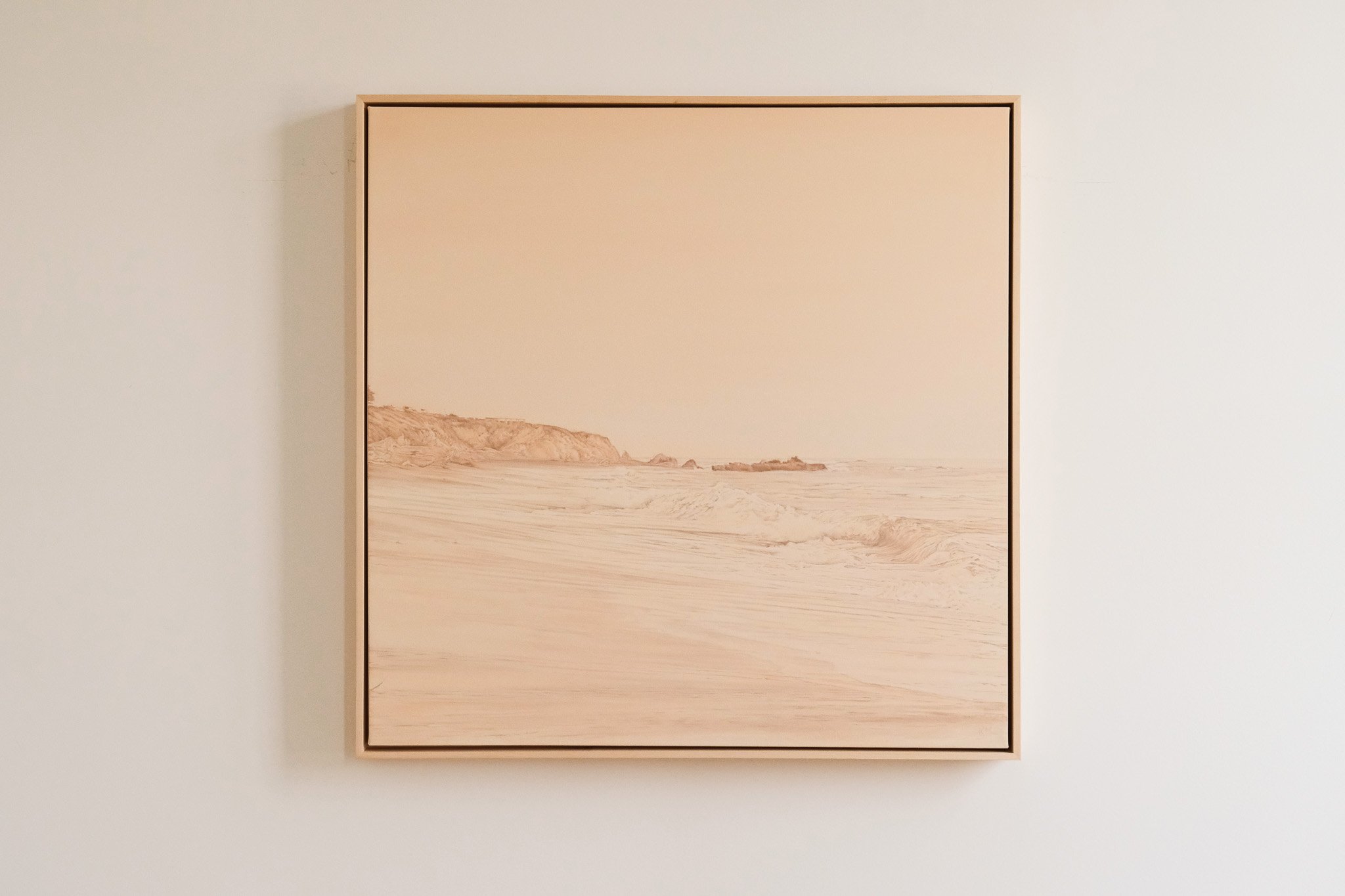 "With the Sea" 36x36 Oil on Canvas