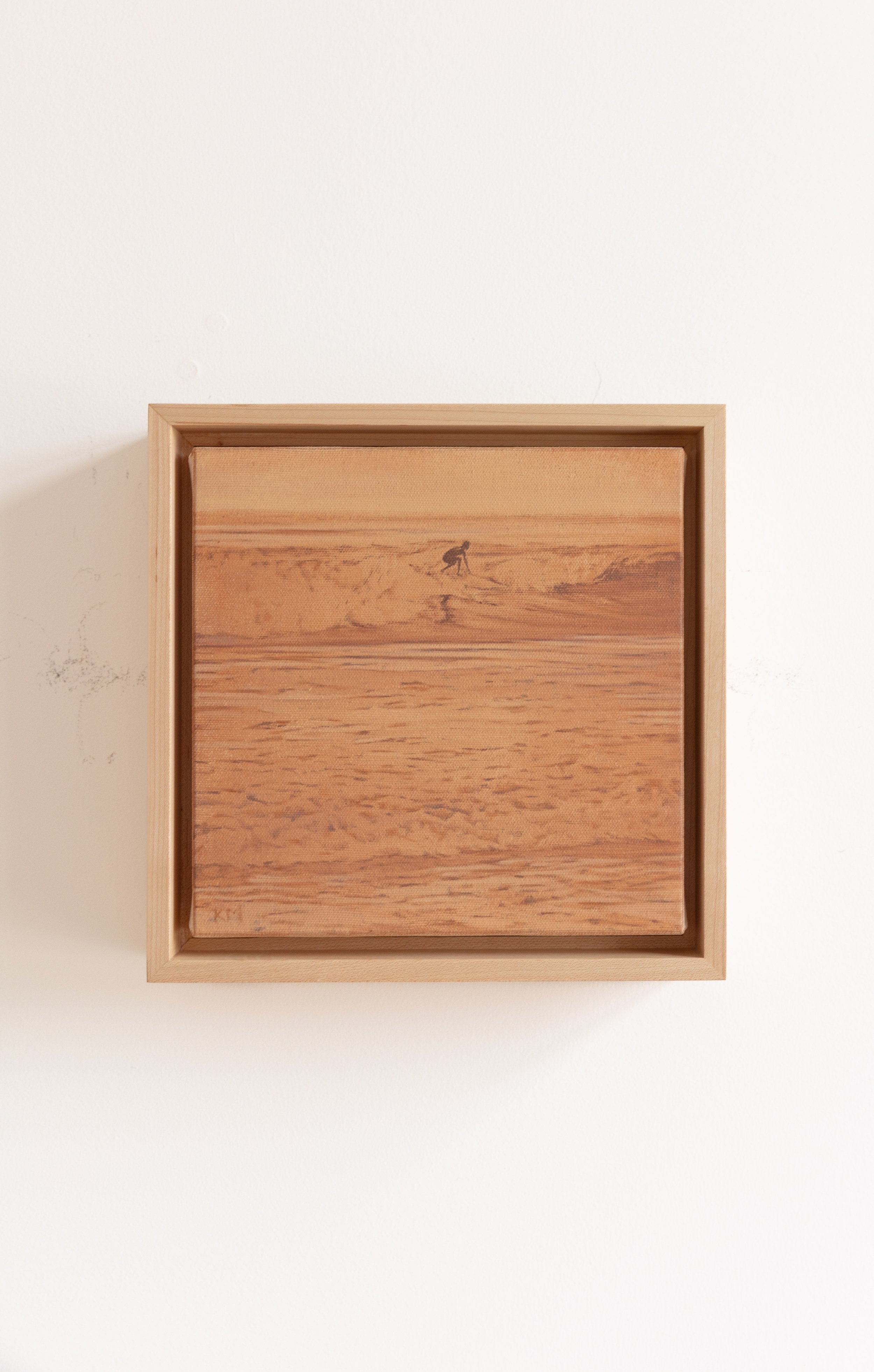 "Lingering Feelings" an original oil landscape painting inspired by the softness and light of the west coast.