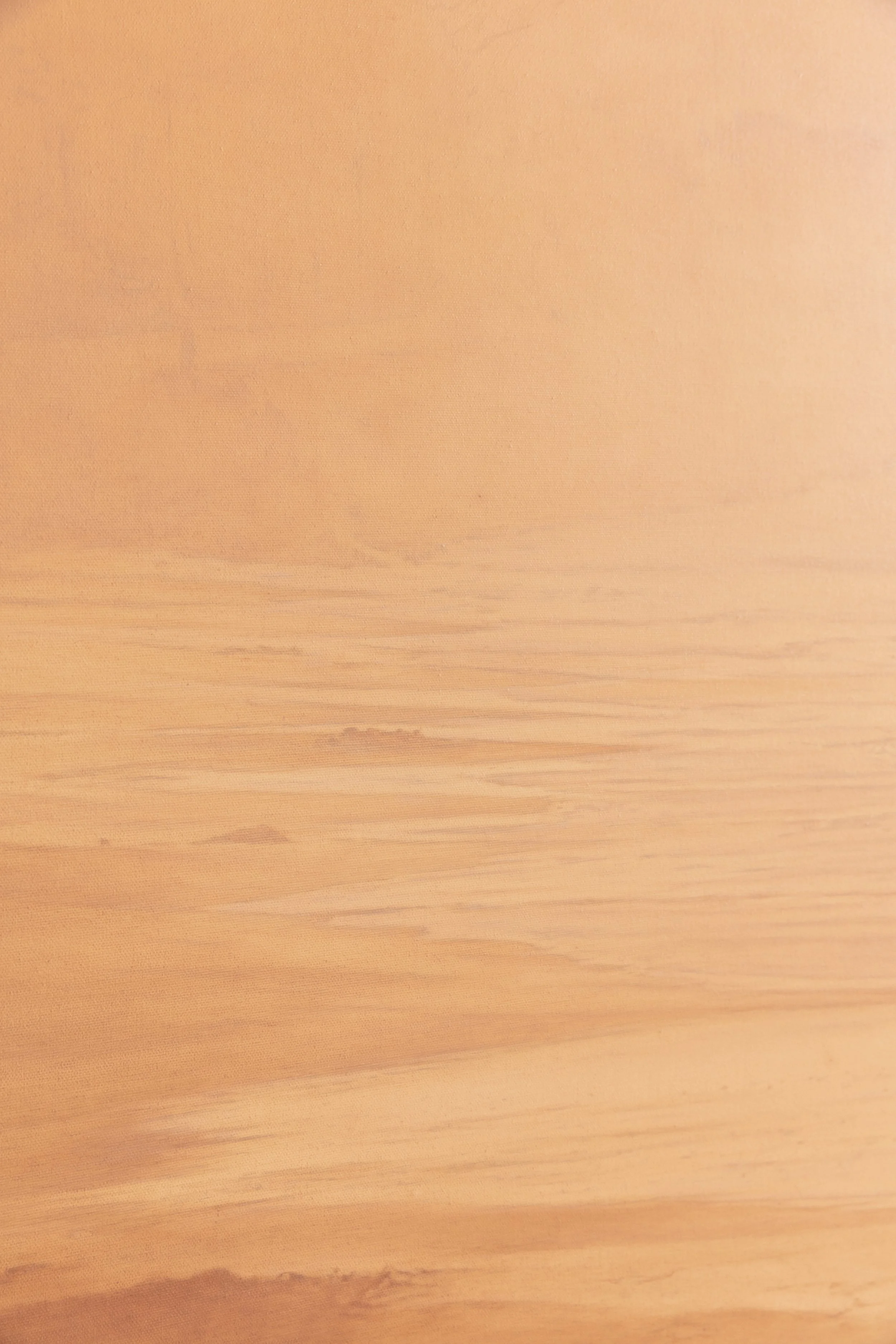 "And we begin again" an original oil landscape painting inspired by the softness and light of the west coast.