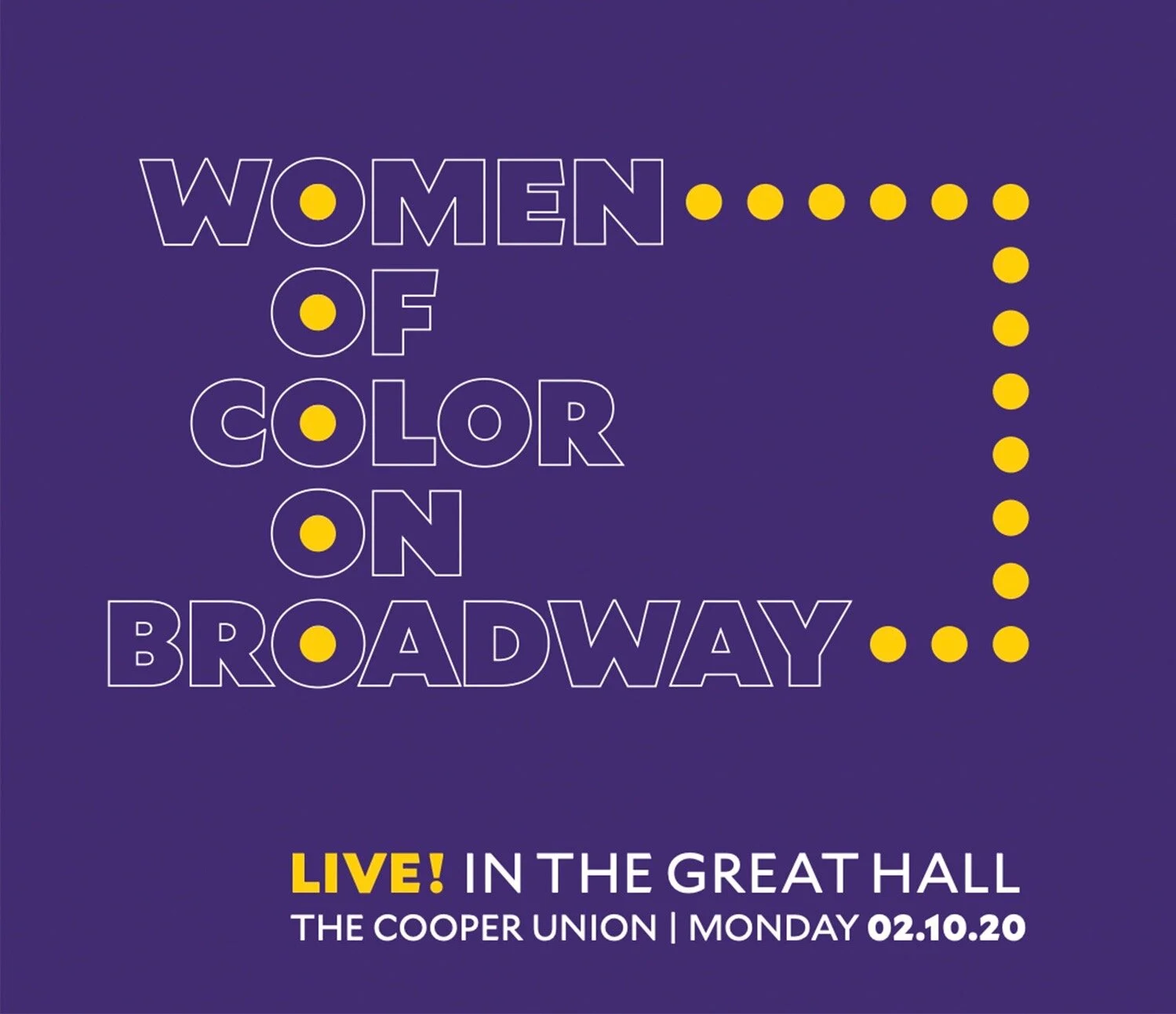 Women of Color on Broadway present its Purple Crystal Honorary Awards to Tony-award winners LaChanze & Melba Moore; featuring performances