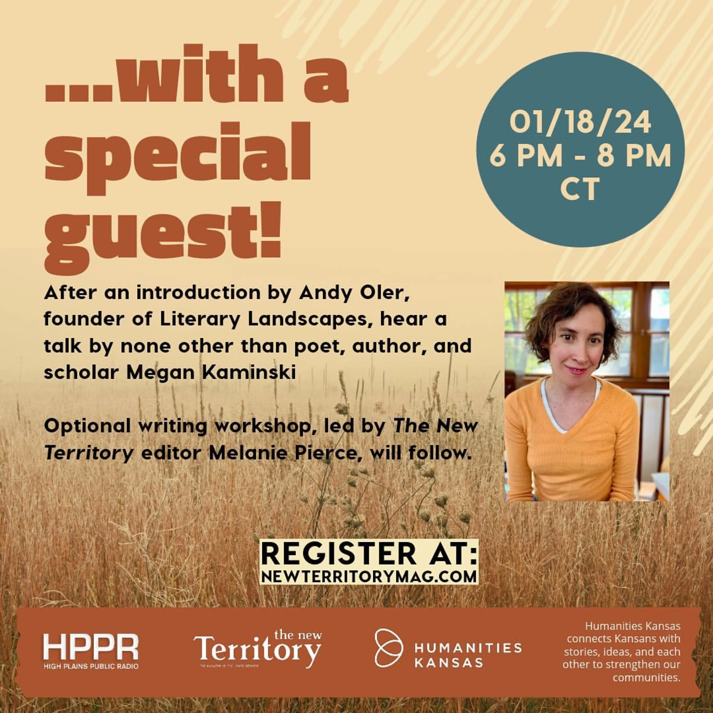 Literary Landscapes Talk: Finding Home in the Kansas Prairie