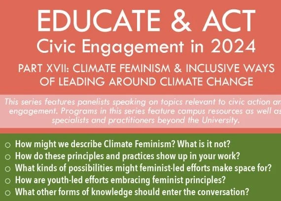 Climate Feminism and Other Ways of Leading around Climate Change