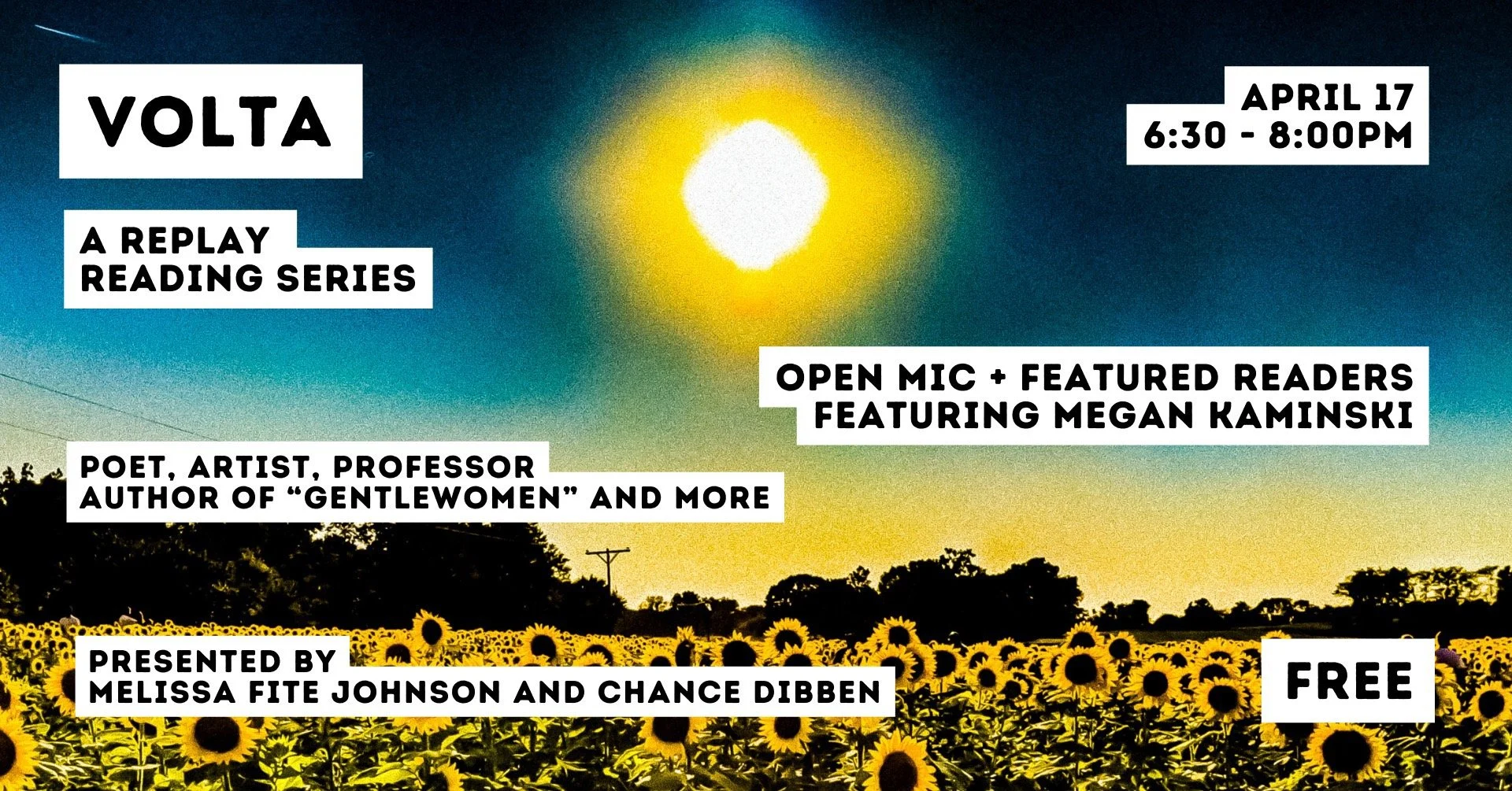 VOLTA (A Replay Reading Series)