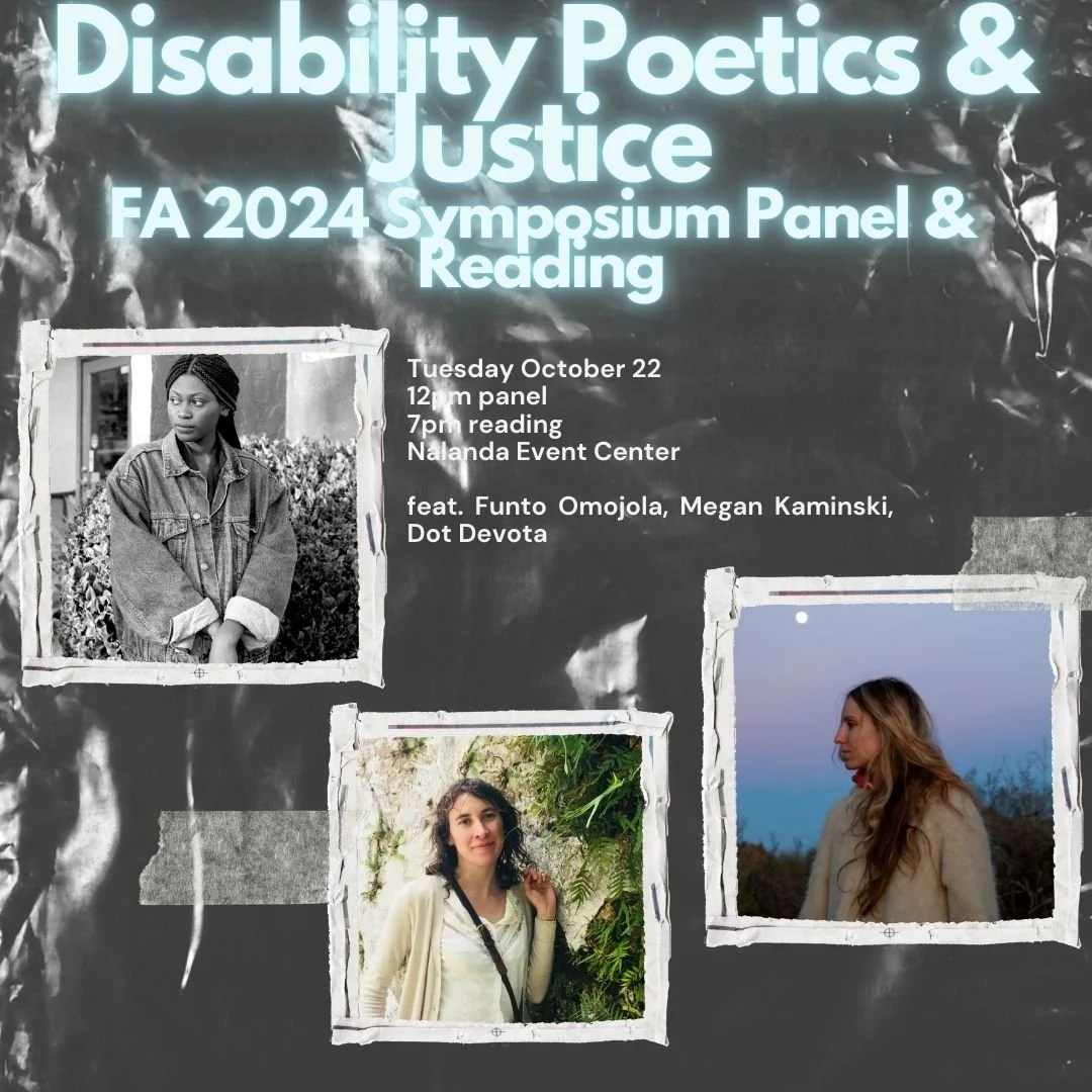 Jack Kerouac School of Disembodied Poetics 2024 Fall Symposium