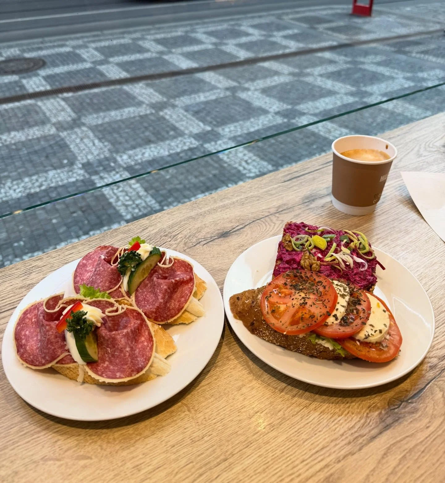 Been nursing a cold these past few days, which means slow mornings with tea, lots of naps, and afternoons wandering Prague&rsquo;s museums when energy allows.
The Czech cubists are revelatory&mdash;geometric forms that somehow hold light and landscap