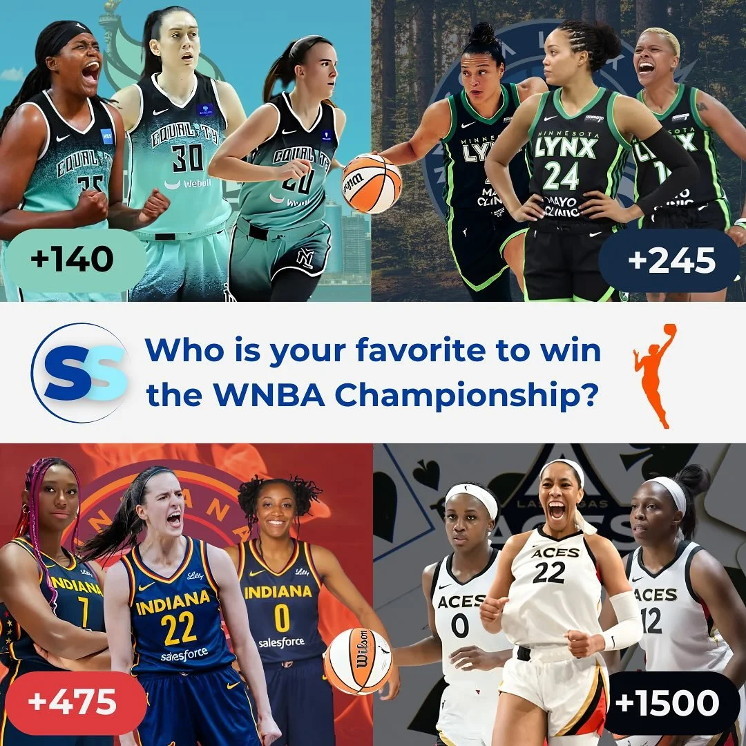 As the @wnba season ramps up, which team do you think has the best chance to win it all?
According to @espnbet, the @nyliberty are currently the favorites (+140), boasting a star-studded roster that includes the core players from last year’s c