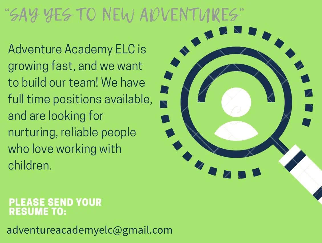 Adventure Academy is Hiring!