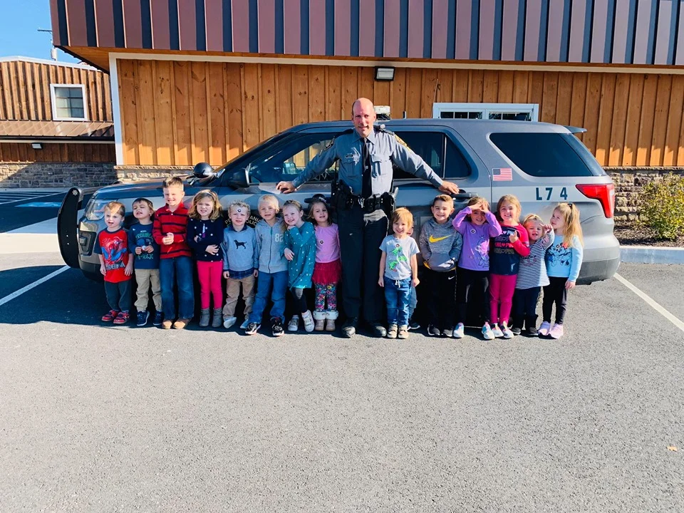 Visit from the State Trooper