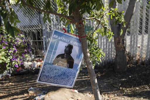 An urban forest provides cooling relief for Stockton’s heat islands while also remembering the dead. A tree is planted for every victim lost to gun violence, like Lecia Harrison’s son, Brandon.