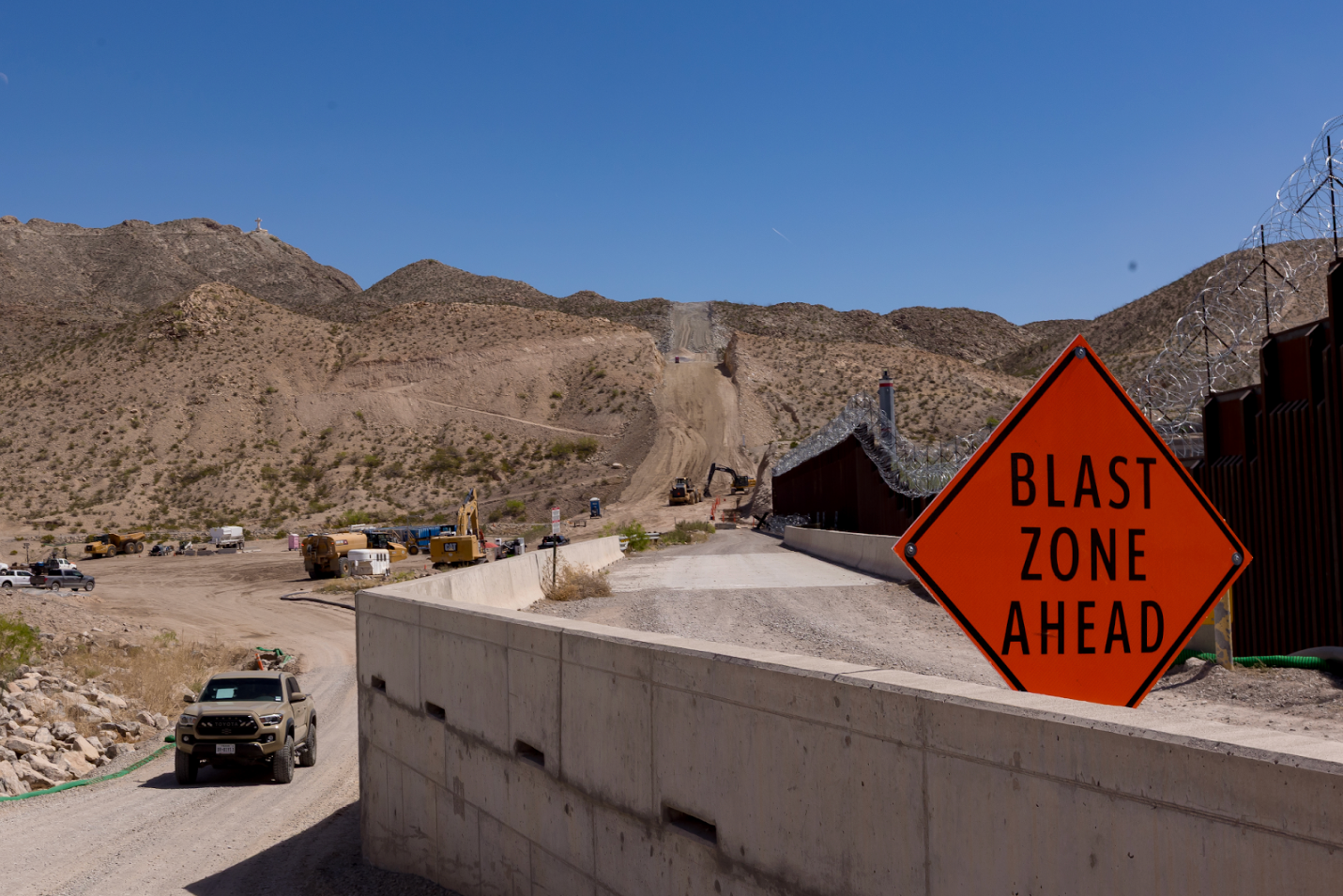 Blasting Begins For Border Wall On Cherished New Mexico Mountain