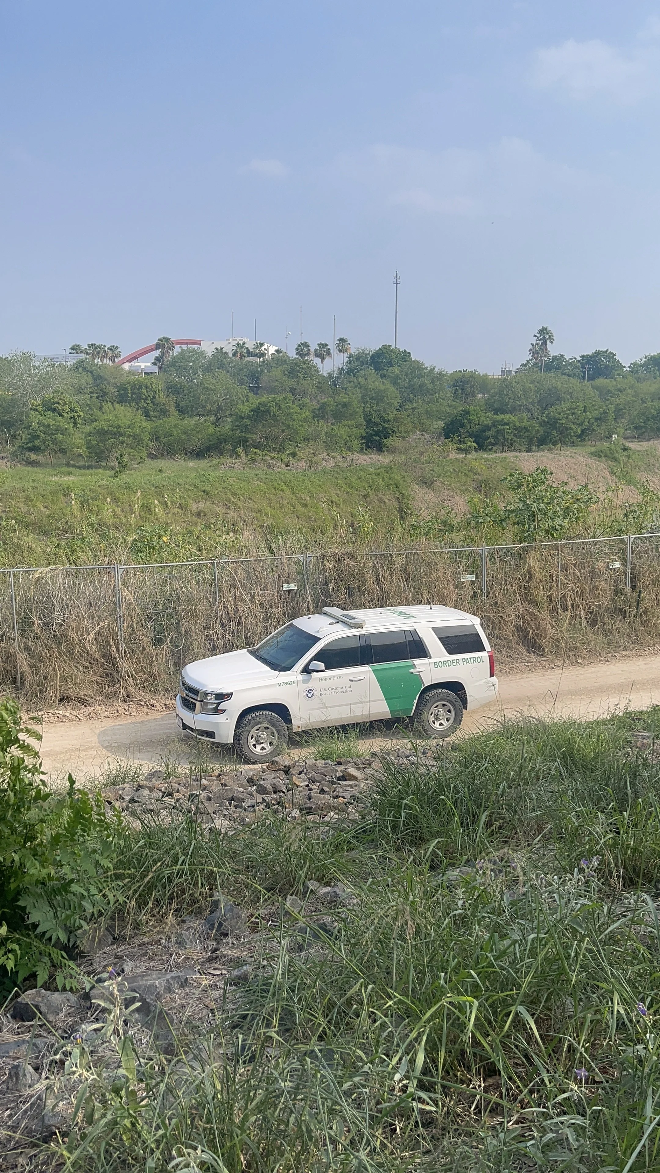  The Border Patrol has a constant presence in the Rio Grande Valley. Photo: Mariana Pineda 