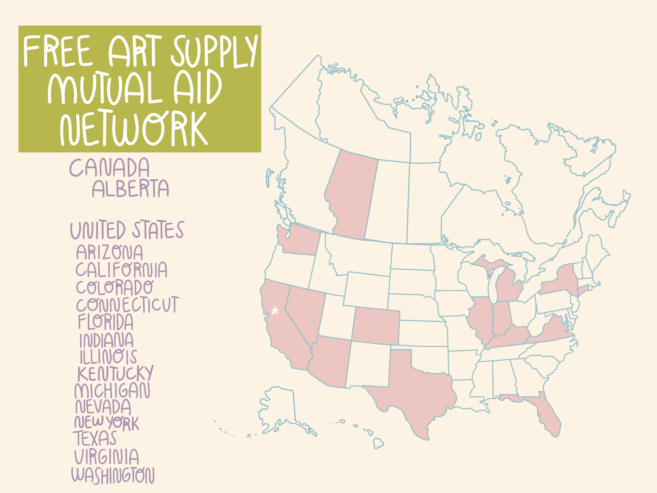 Art Supply List – Updated & Still Solvent Free