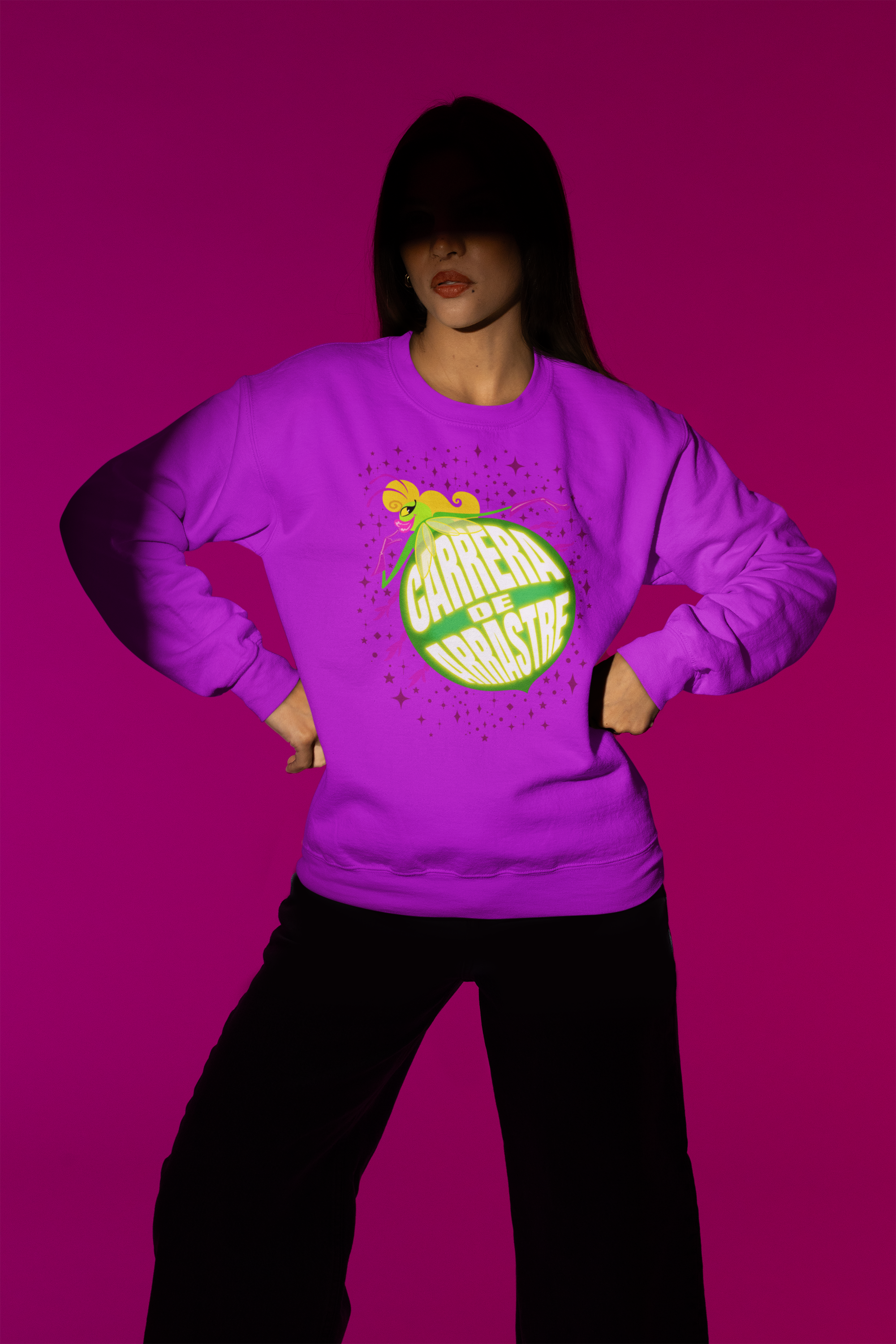 gildan-sweatshirt-mockup-featuring-a-woman-posing-under-a-spotlight-in-a-studio-m50005.png