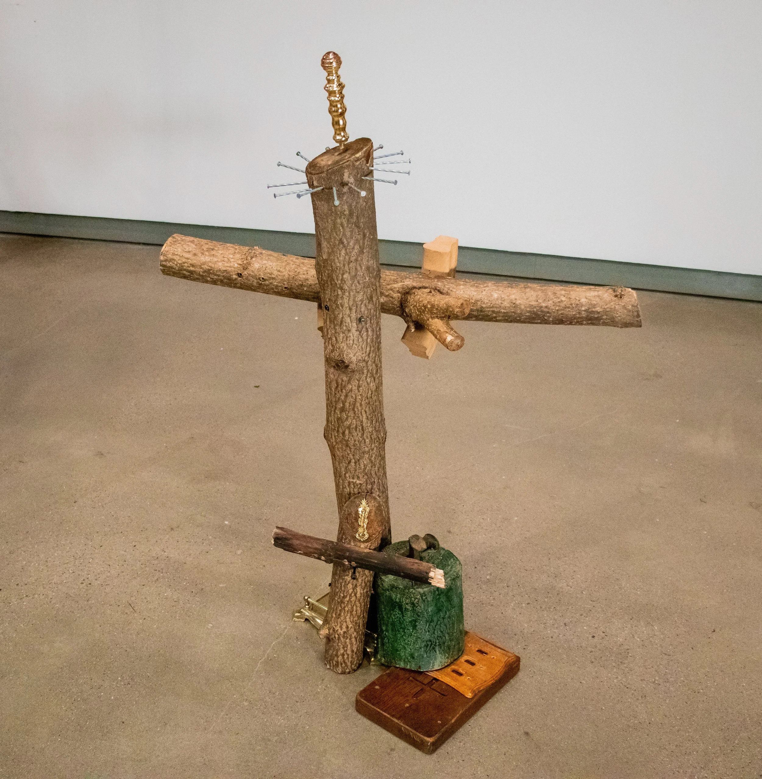 The lamp is bright, my feet are bruised