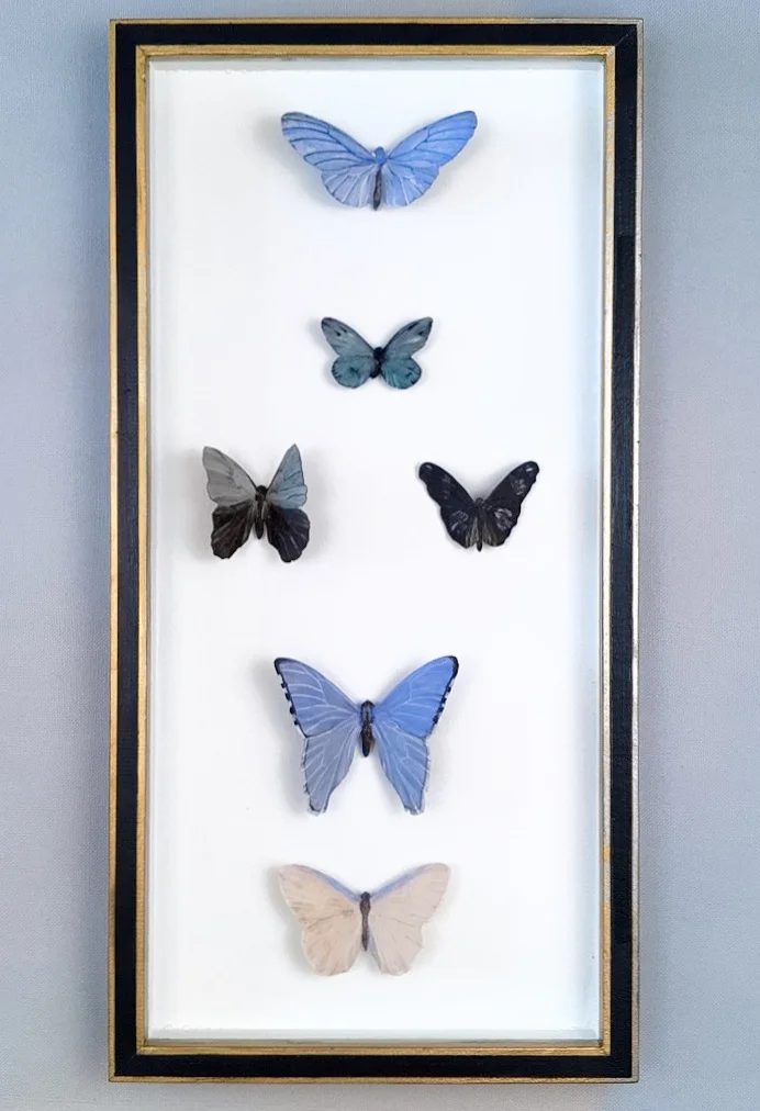 Blue Butterflies - framed.jpg