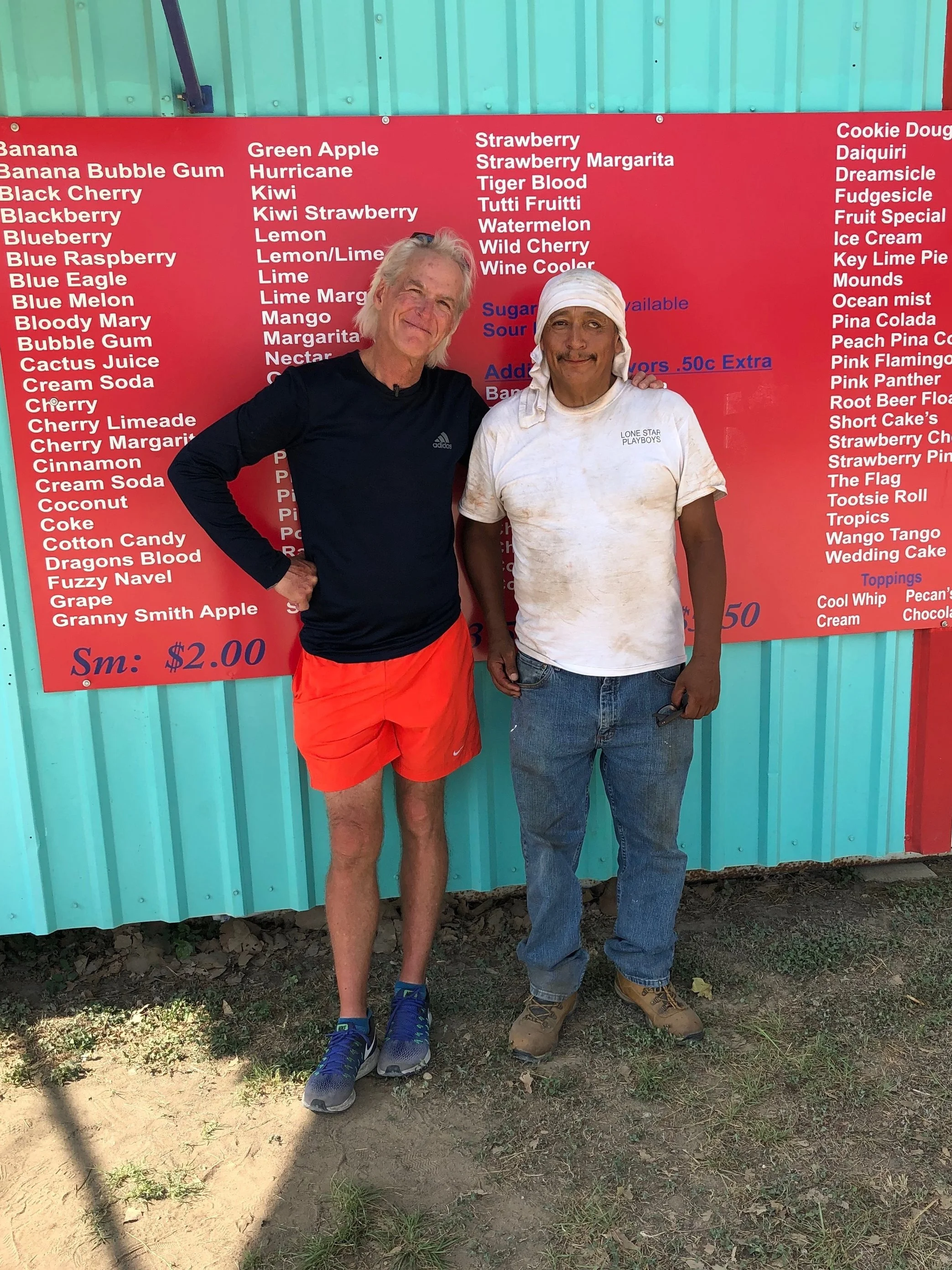 Pedro and Pedro at Helen’s!