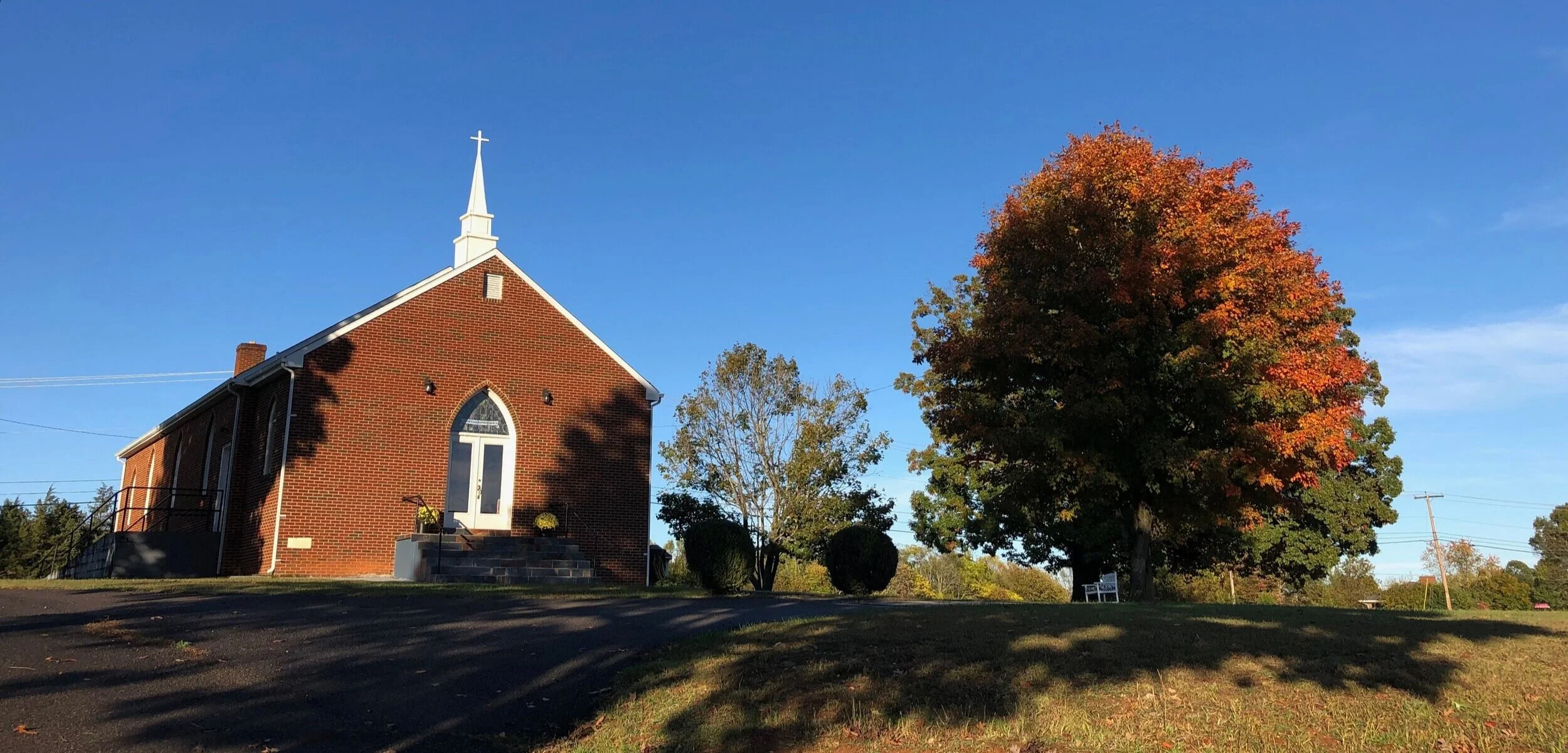 After the rain. I would have loved to have taken a picture of every church along the way but I don’t think there’s a phone available with enough memory! I like thinking about the peace they provide.