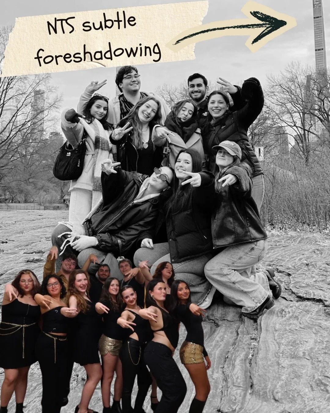 Note to Self cannot wait to perform for all of you at dollar show TONIGHT! Apparently we have been subtly foreshadowing our NTS membership our whole lives⁉️⁉️ Some may call it &hellip; a coincidence maybe😉 (more subtle foreshadowing)

This can be YO