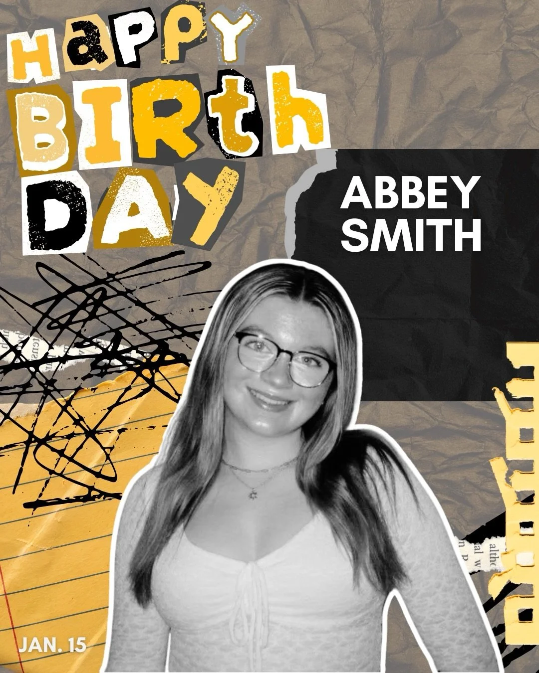 NTS BIRTHDAY ALERT🚨

Lets wish the happiest of birthdays to lea-&hellip;.. wait we mean ABBEYYYY!! Don&rsquo;t confuse our AMAZING newbie👶 with our alumni leah👵 (see slide 14 for proof)!! Abbey is the kindest friend with the sweetest soul. There i
